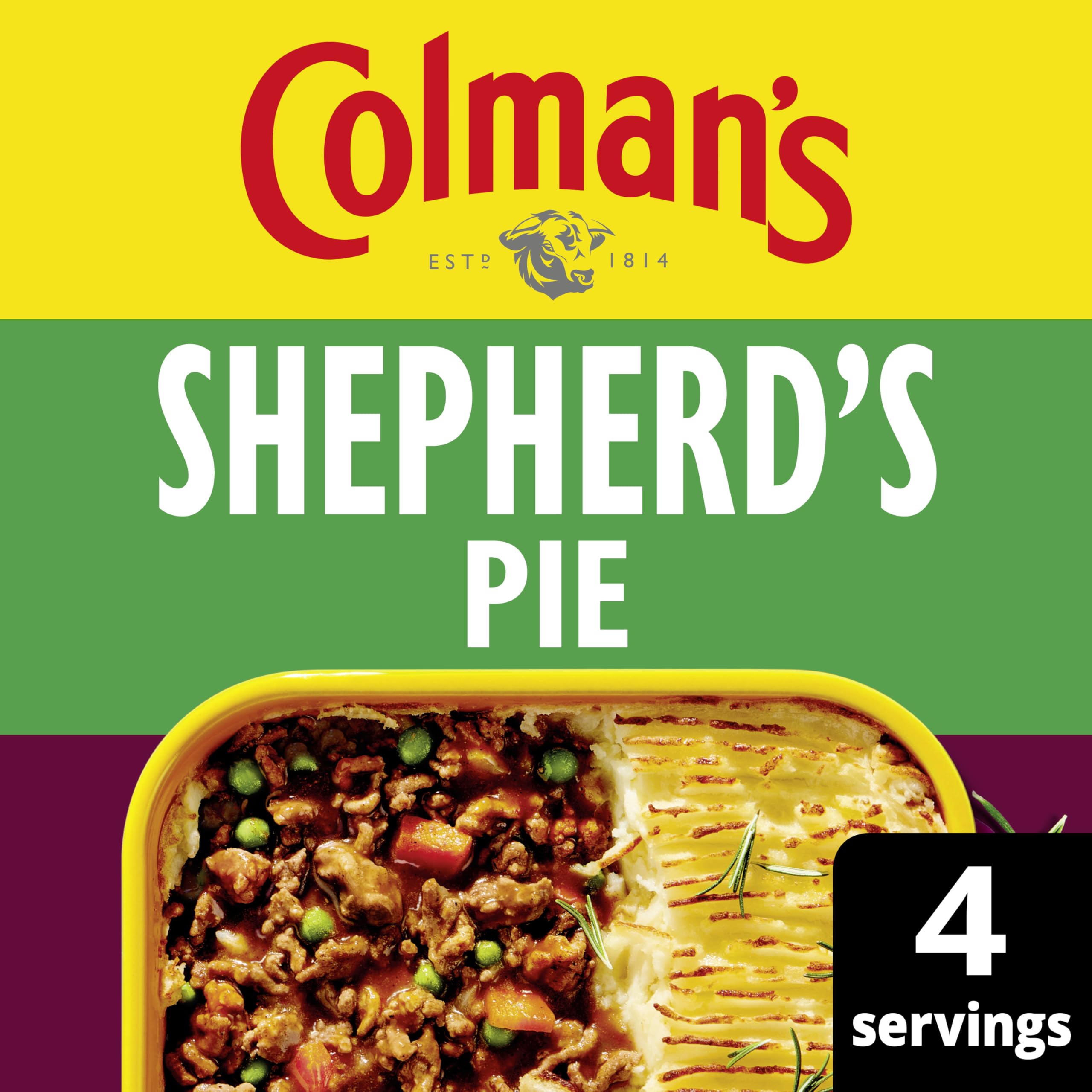 Colman's Shepherd's Pie Recipe Mix 50 g - Easy Family Comfort Food Meal Kit 6