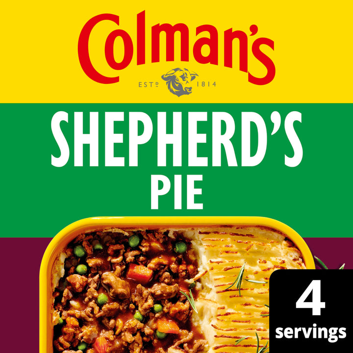 Colman's Shepherd's Pie Recipe Mix 50 g - Easy Family Comfort Food Meal Kit