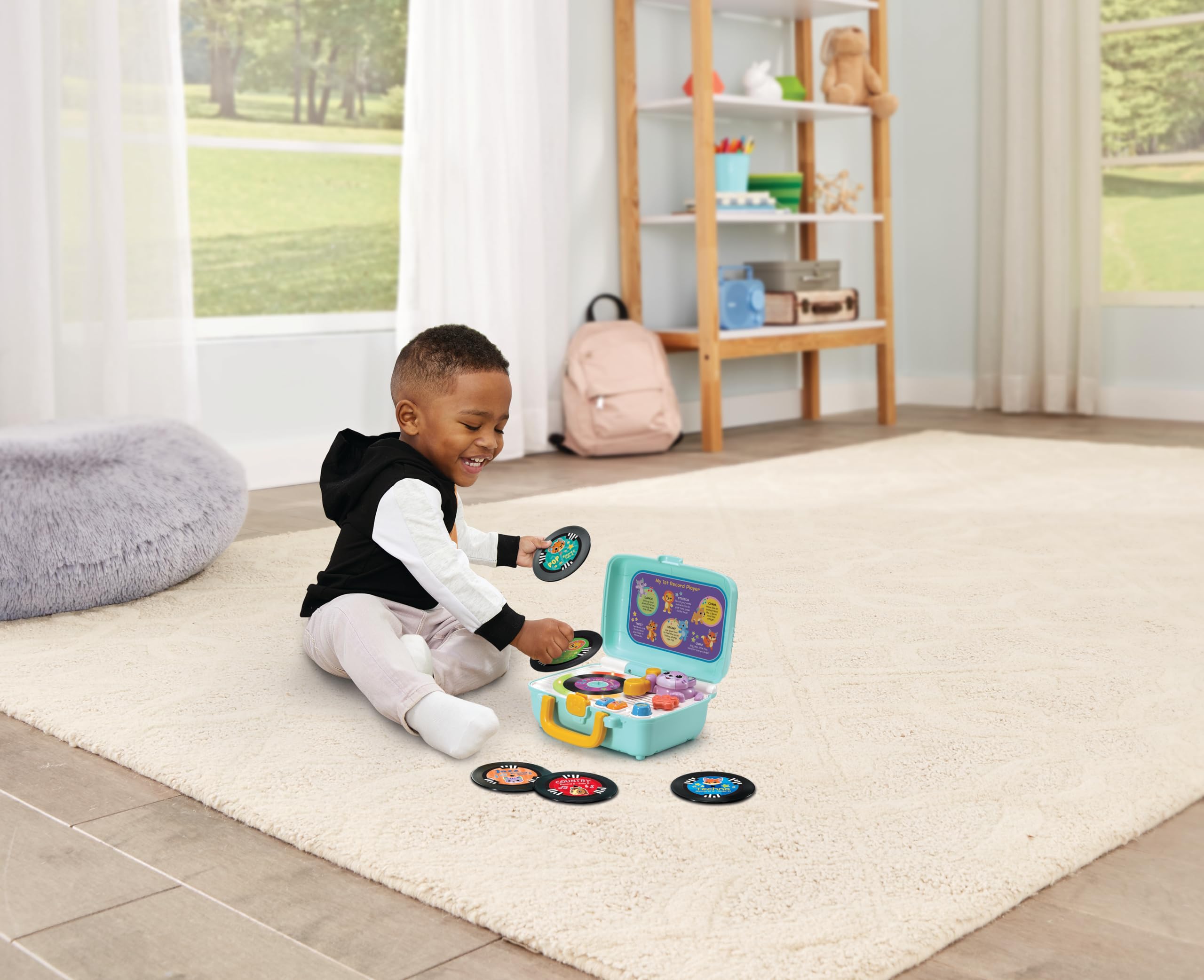 VTech Baby My 1st Record Player - Interactive Turntable for Ages 12-36 Months | 5 Music Styles 4