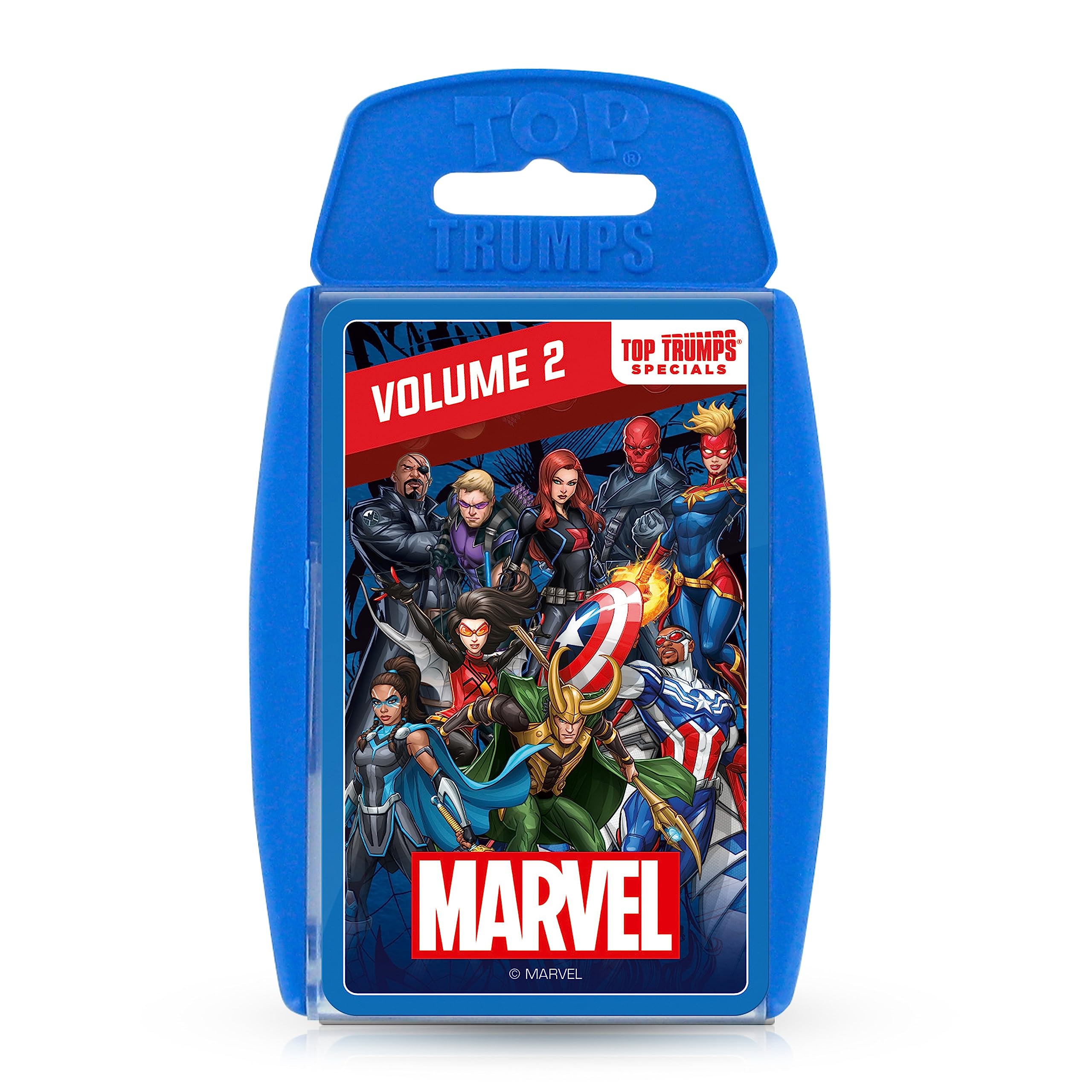 Top Trumps Marvel Universe 2 Card Game - Features Sam Wilson as Captain | 30 Cards | Unisex Children