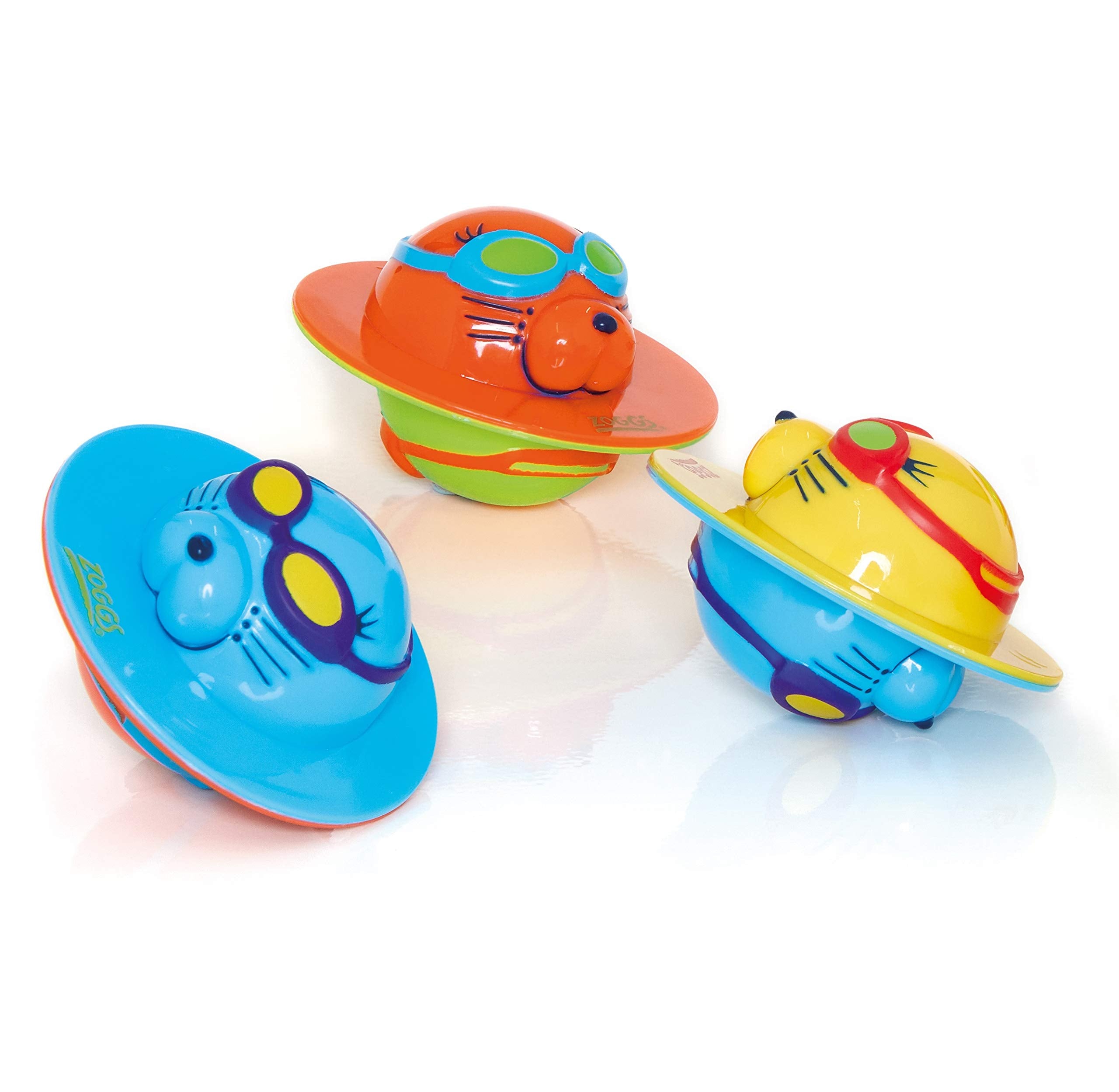 Zoggs Seal Flips Bath Toys - Builds Water Confidence | Set of 3 | Ages 3 Months+ 1