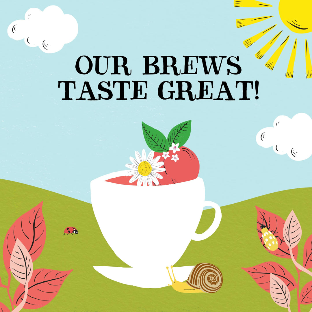 Clipper Organic Chamomile and Peach Infusions Fruit Teabags, 80 Tea Bags