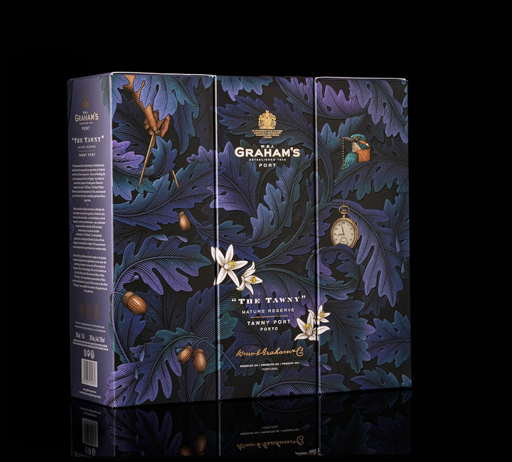 Graham's The Tawny Mature Reserve Tawny Port with Gift Tube, 75 cl
