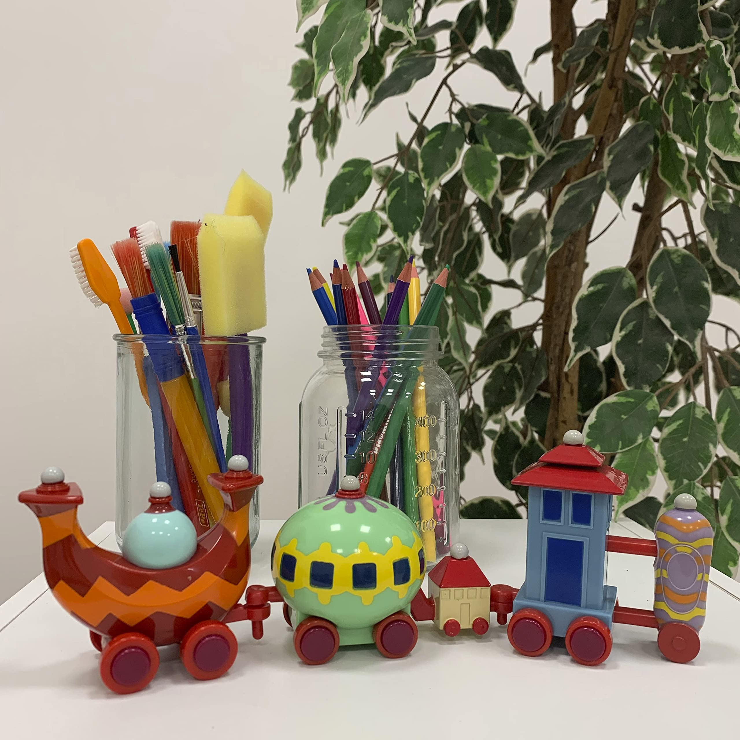 In the Night Garden Ninky Nonk Train Set - 5 Colorful Connectable Carriages | Multicolor | Ages 18m+ 2