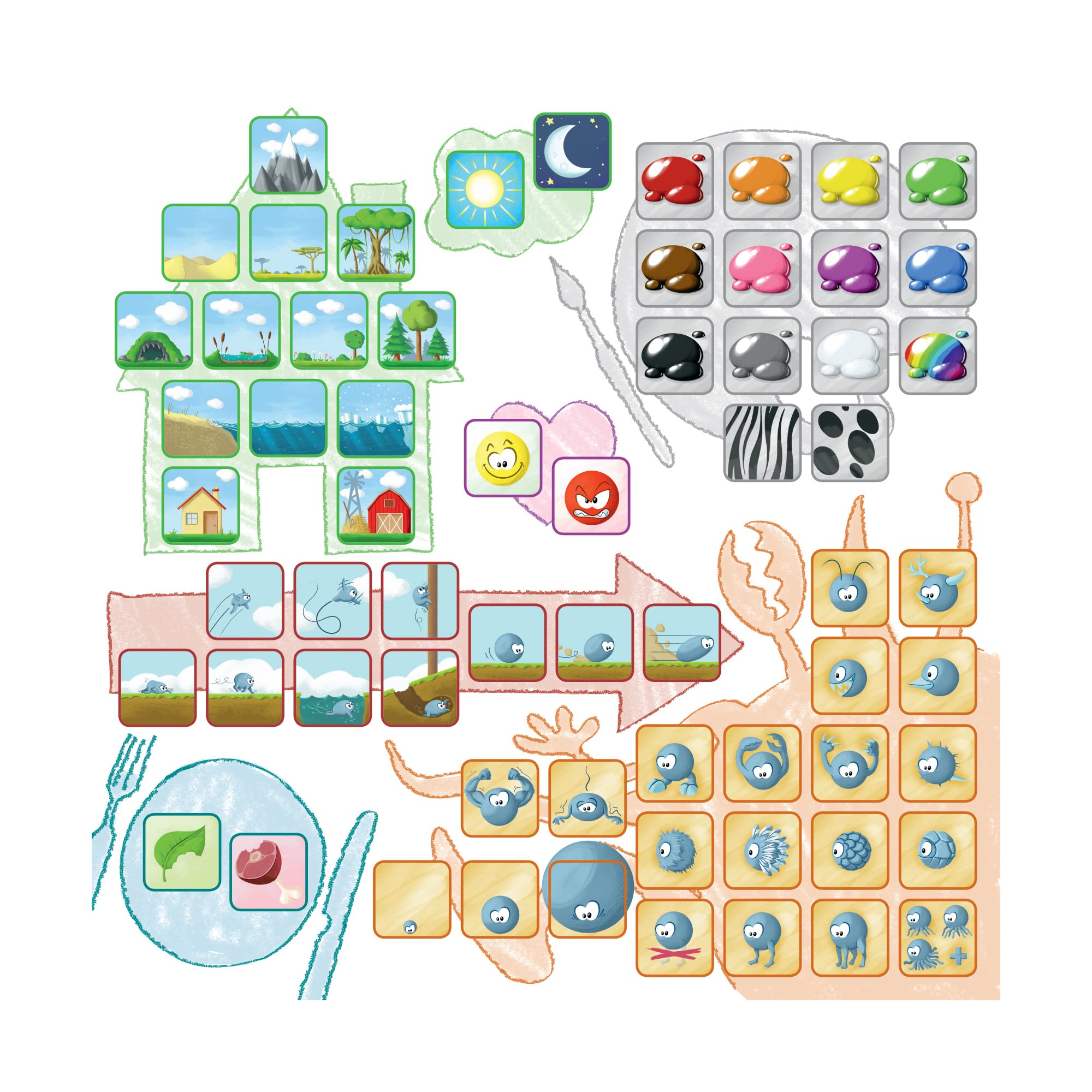 Repos Production Concept Kids: Brettspiel „Tiere“ 4