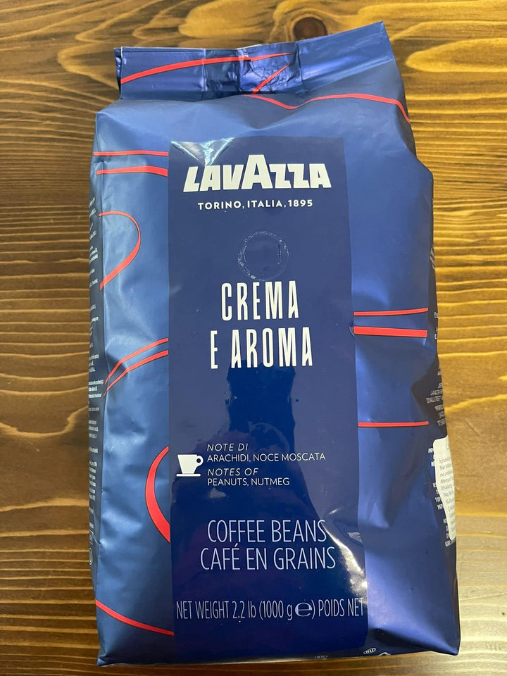 Lavazza Crema e Aroma Coffee Beans - Medium Roast Arabica and Robusta Blend (1kg)