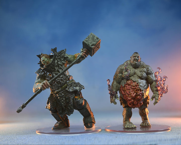 WizKids Bigby Presents: Glory of the Giants Miniature - Blue, D&D Icons of the Realms Series