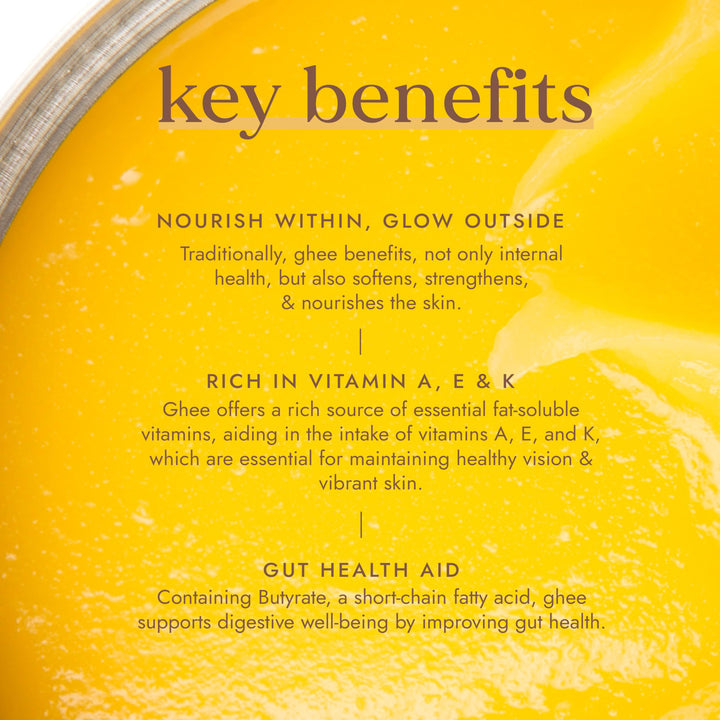 Fushi Organic Ghee 420g – Organic Certified | English Ghee | Vegetarian, Cl