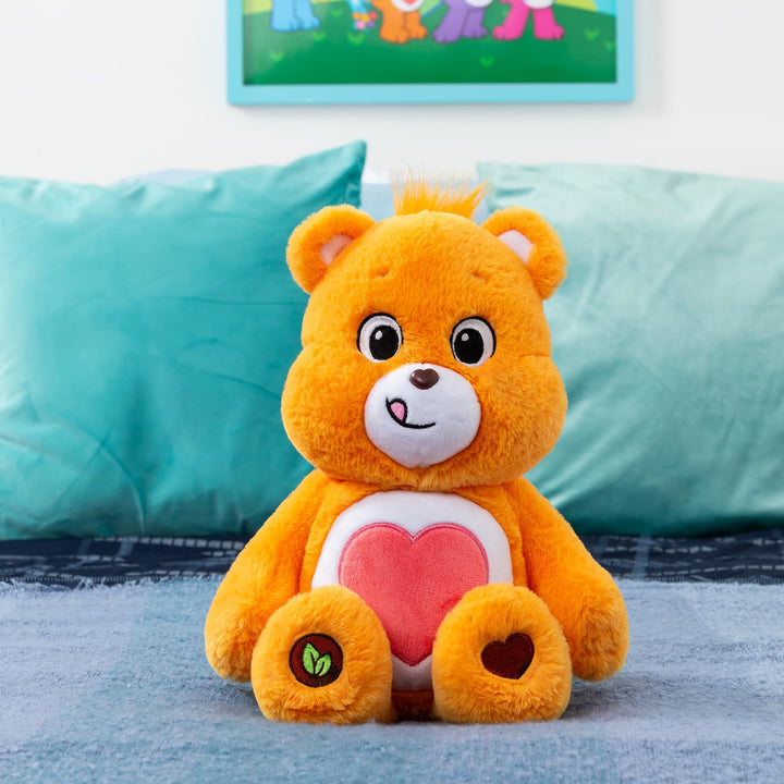 Care Bears 14-Inch Tenderheart Bear Plush - Soft Cuddly Toy for Kids 4+