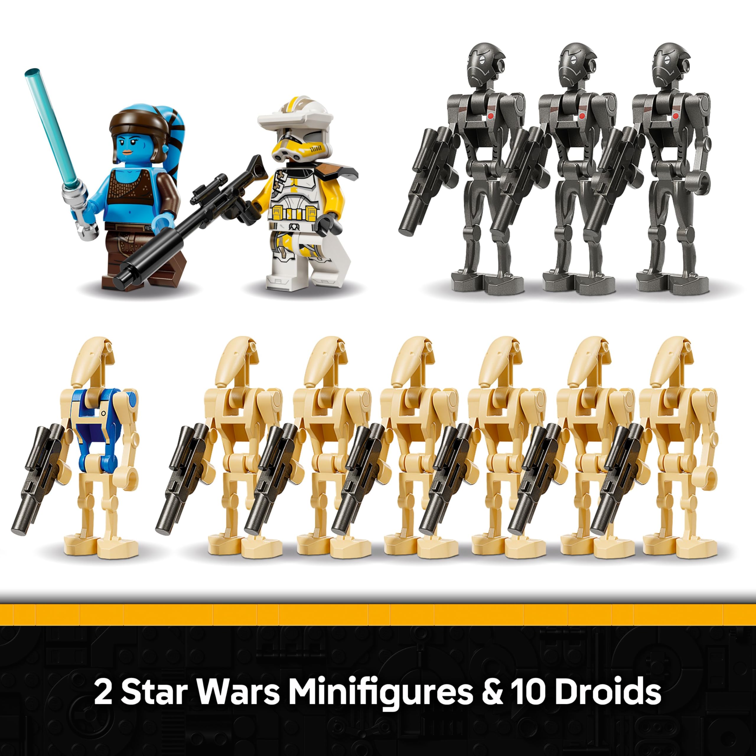 LEGO Star Wars 75435 Battle of Felucia Separatist MTT Building Set for Ages 9+ 6