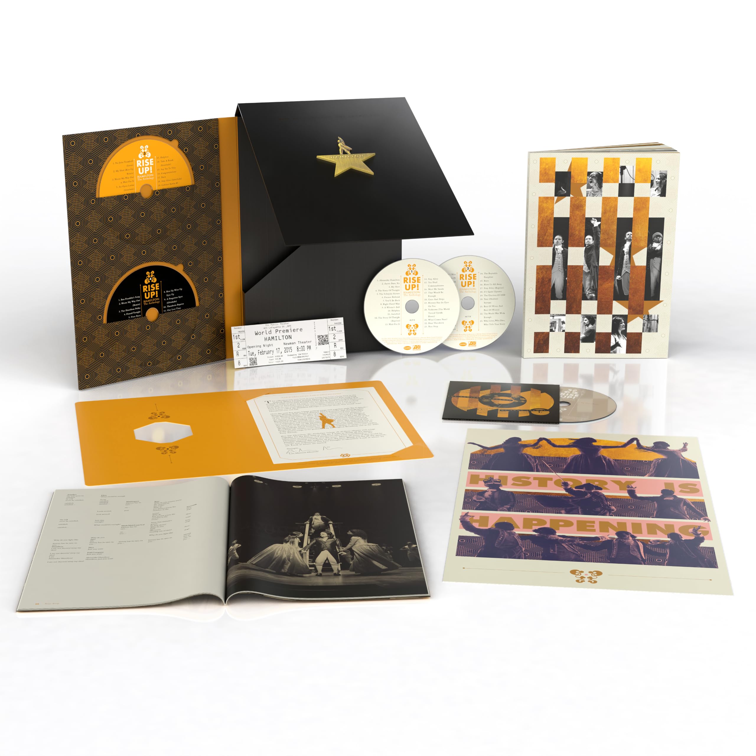Lin-Manuel Miranda - Rise Up! Hamilton: The Anthology [5 CD Box Set] 1