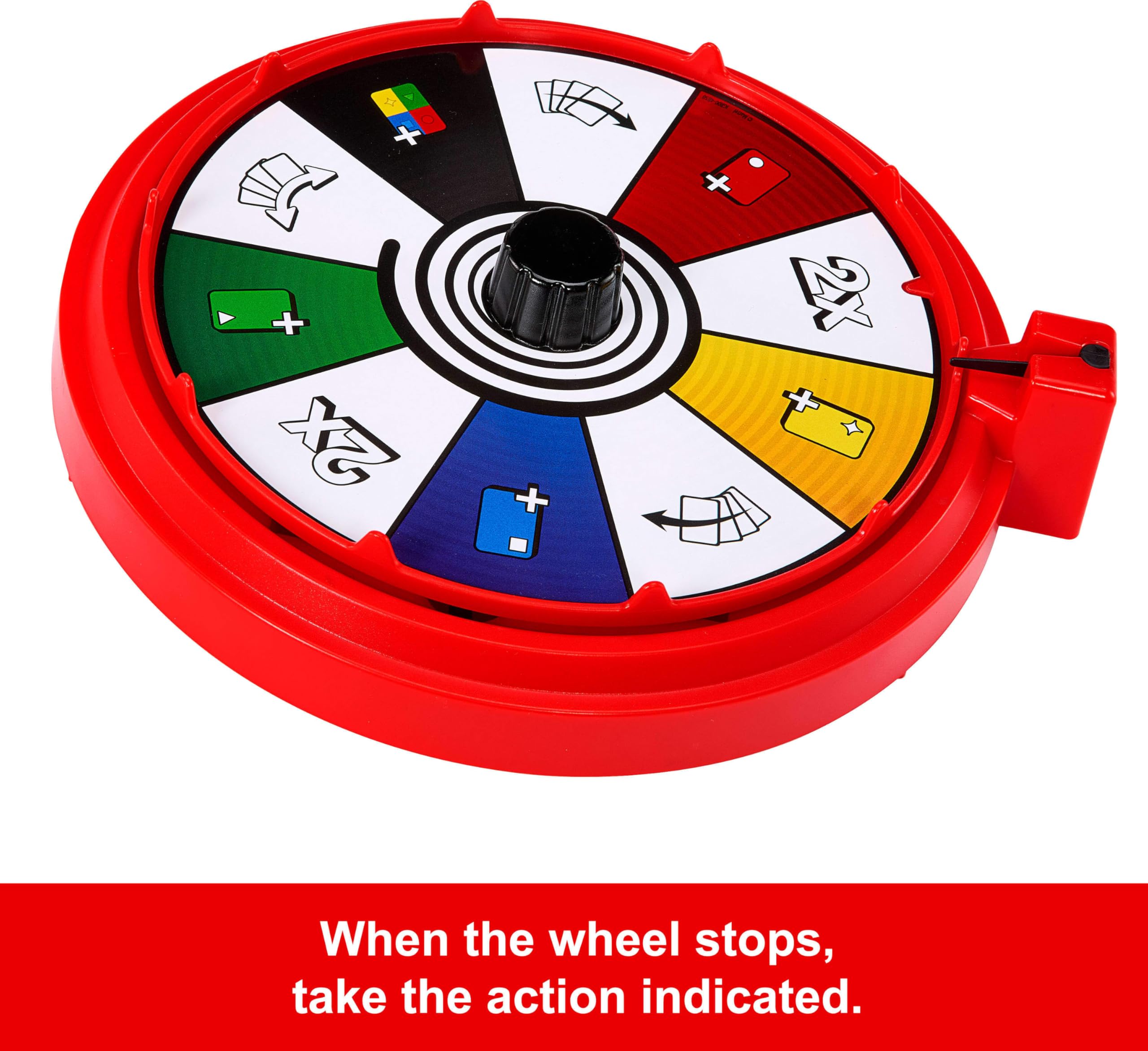 Mattel UNO Spin-Kartenspiel 4