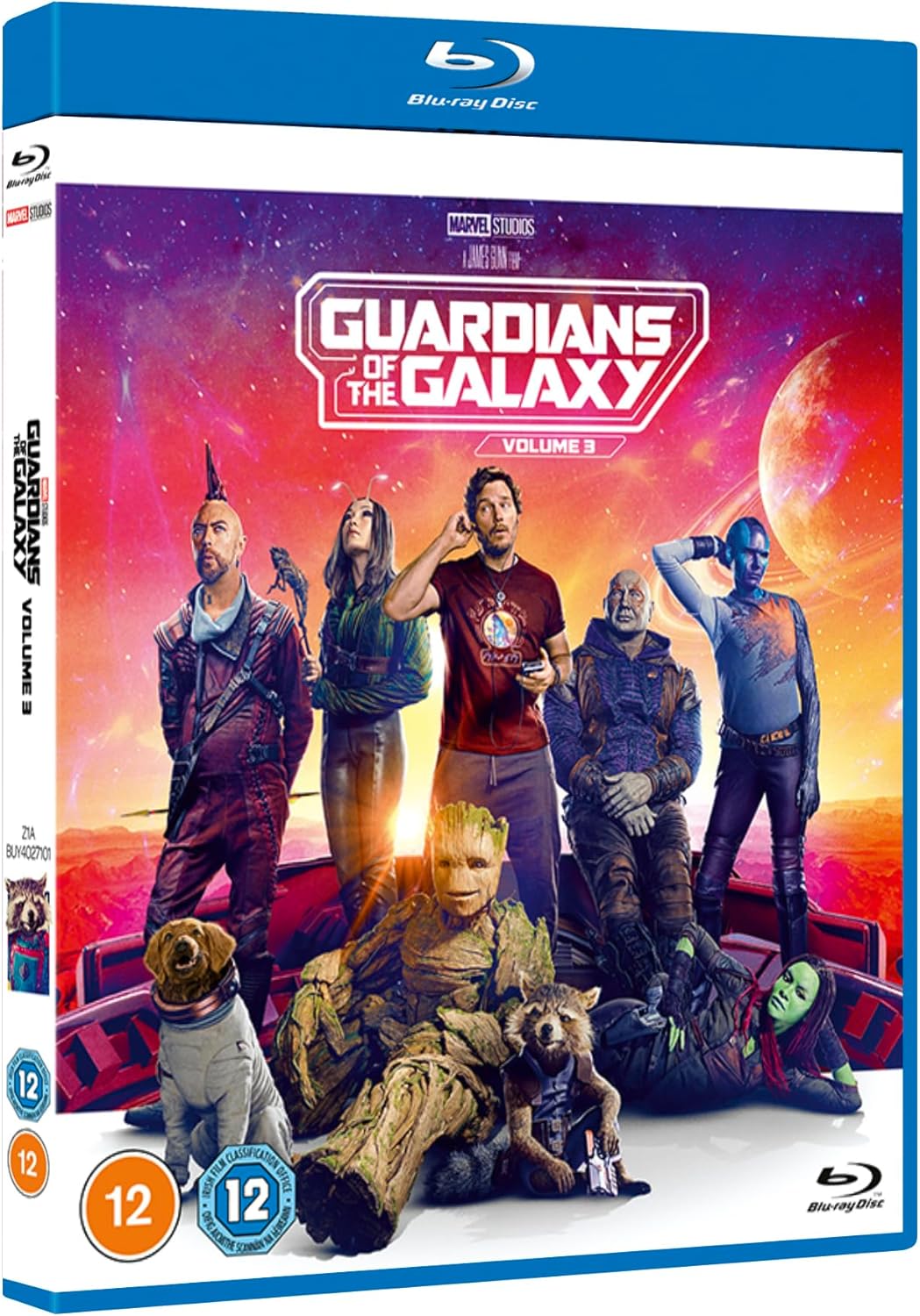 Marvel Studio's Guardians of the Galaxy Vol.3 [Blu-ray] [Region A & B & C] 2