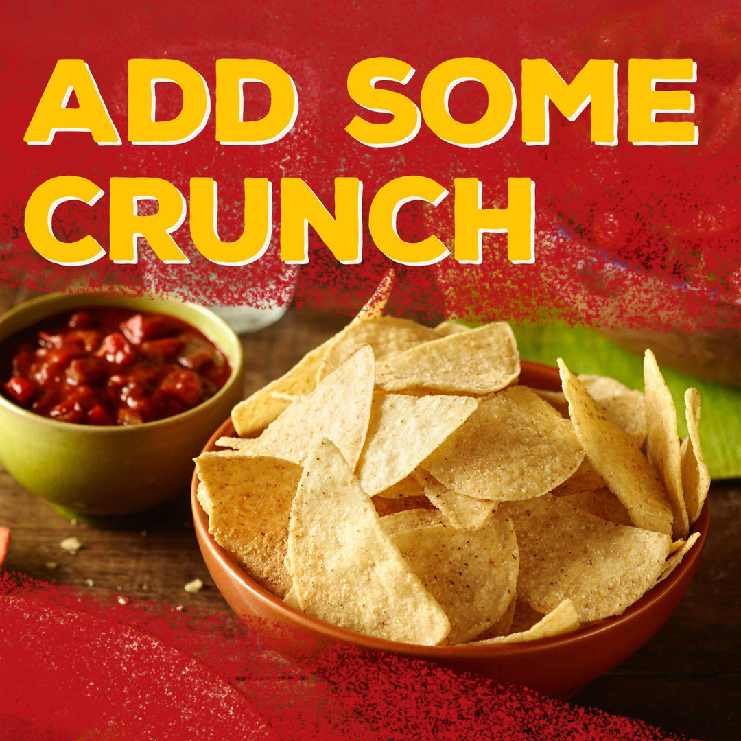 Old El Paso - Gluten Free Crunchy Salted Tortilla Chips 185g (Pack of 5)