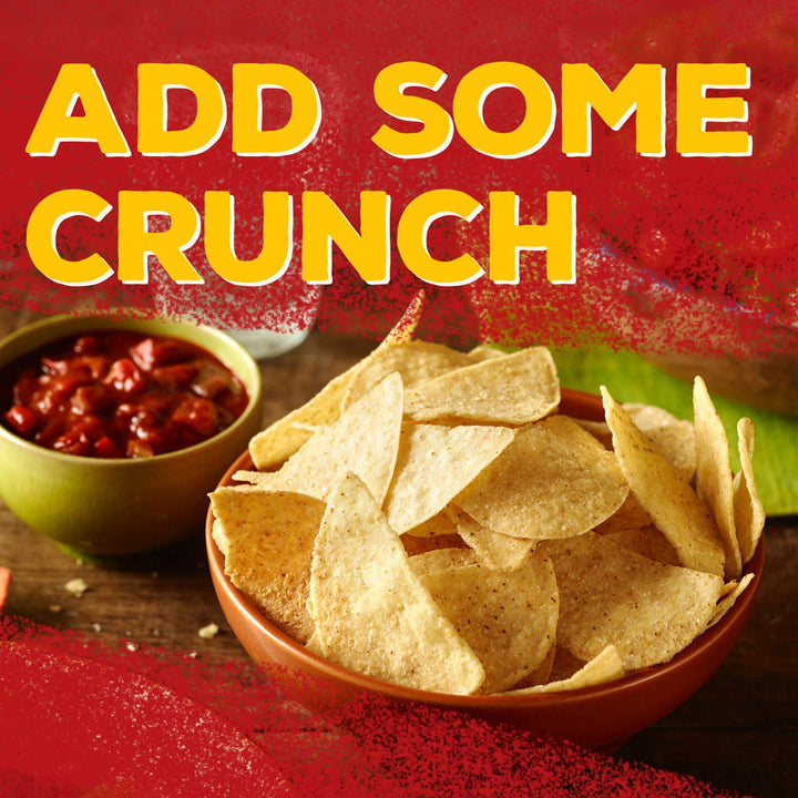 Old El Paso - Gluten Free Crunchy Salted Tortilla Chips 185g (Pack of 5)