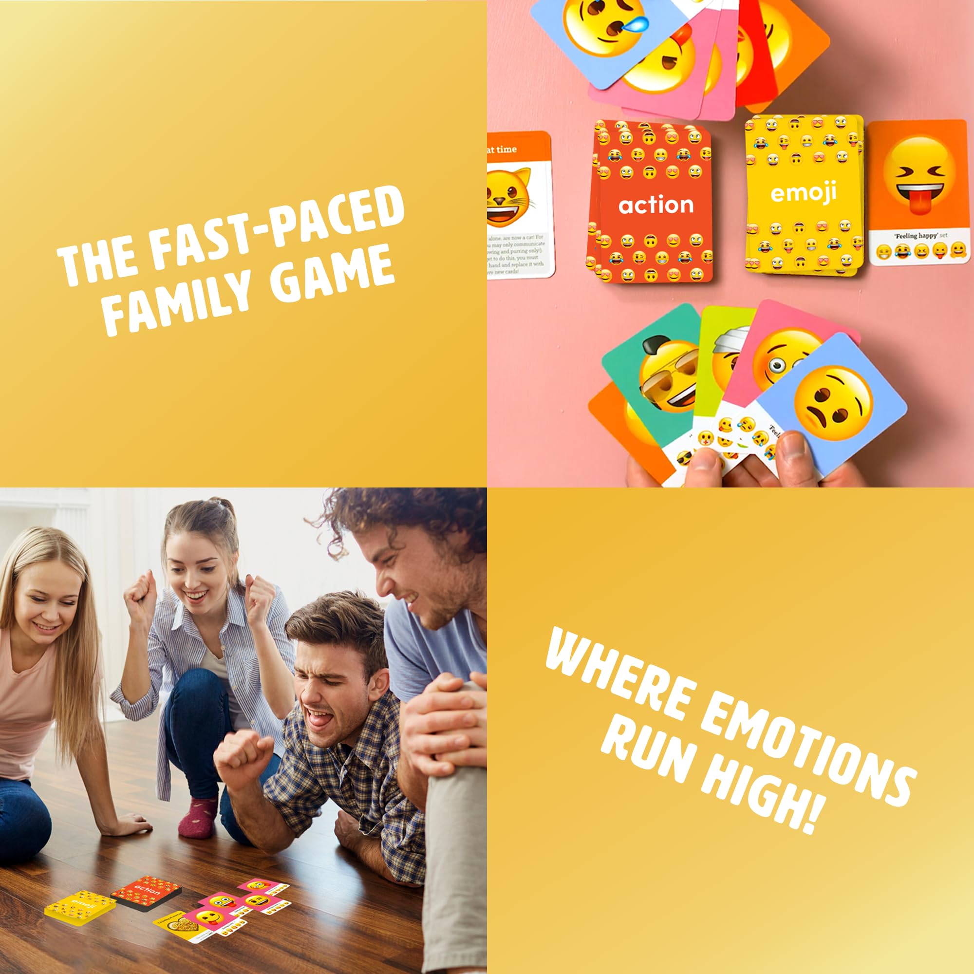 Ginger Fox Emoji Card Game - Family Party Card Game for Kids and Adults 6