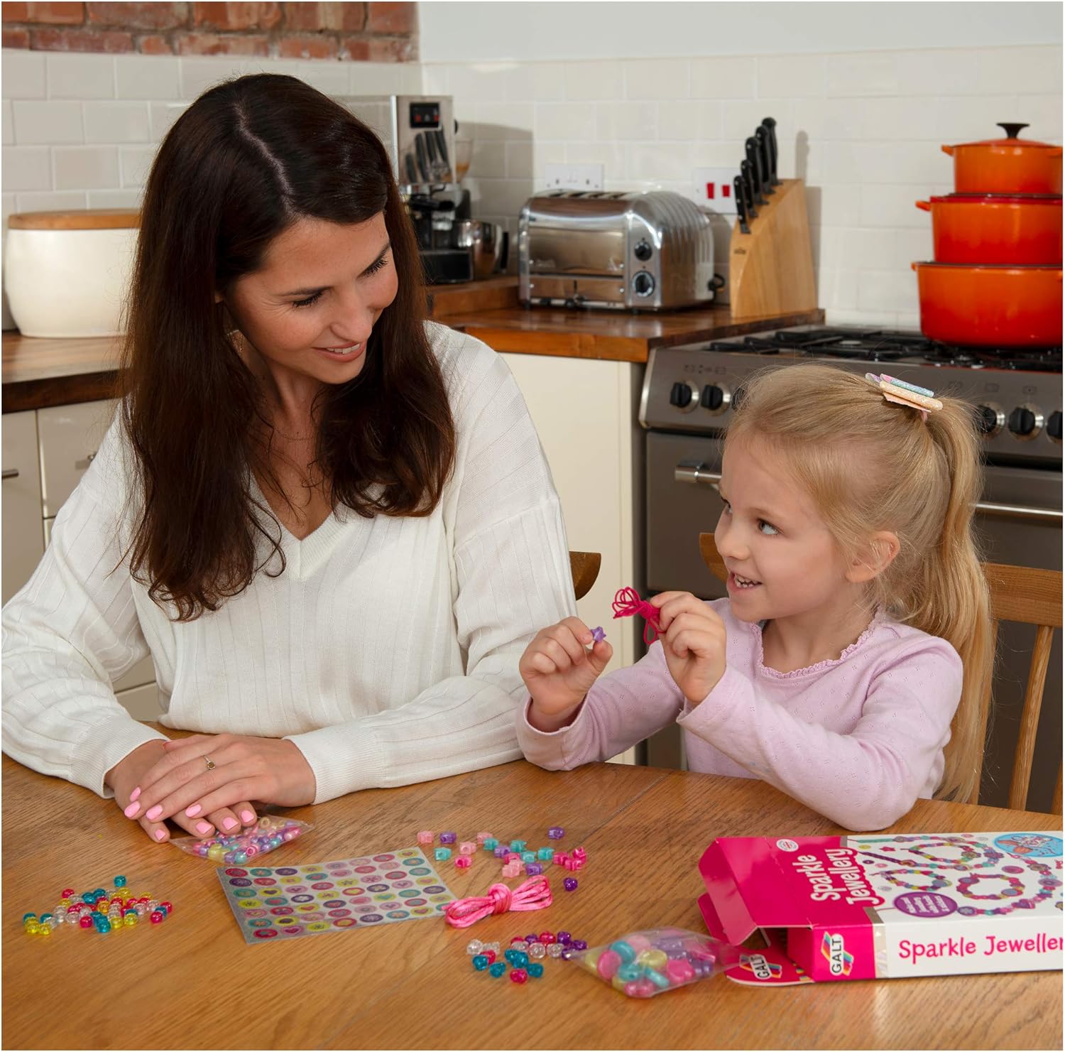 Galt Sparkle Jewellery Craft Kit - Arts & Crafts Set for Kids Ages 5+ 4