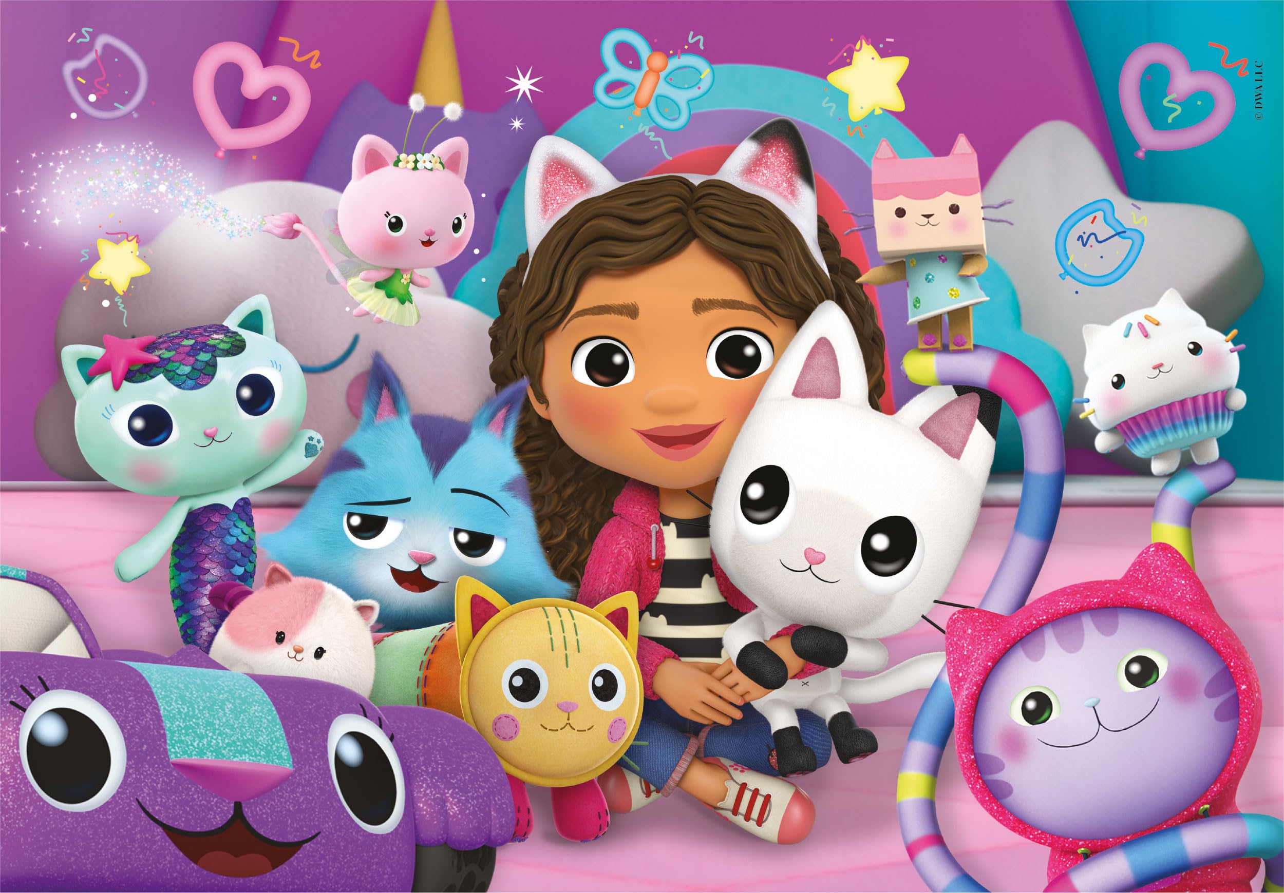 Clementoni Gabby's Dollhouse 60-Piece Jigsaw Puzzle - Supercolor Kids Puzzle 5