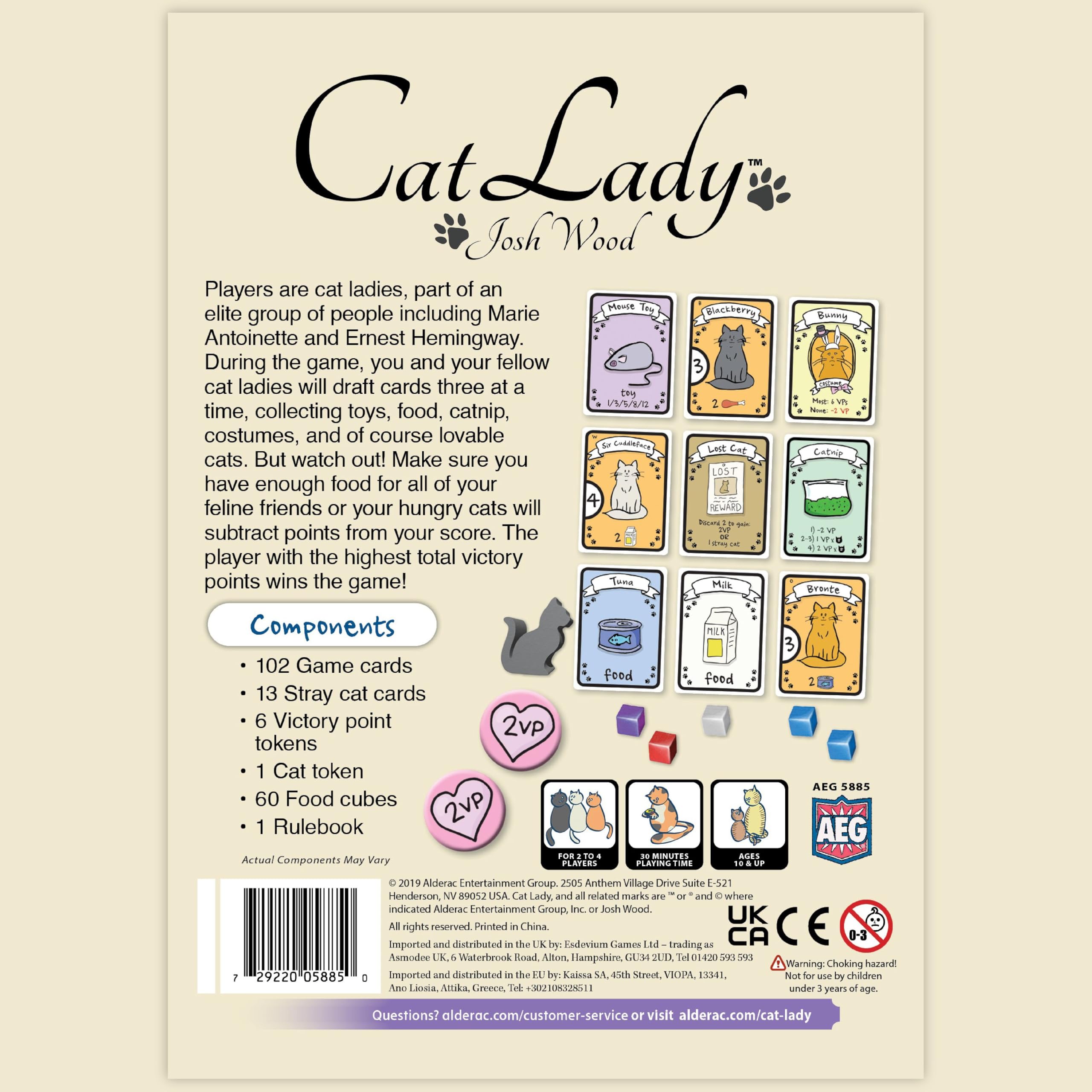 Alderac Entertainment Group Cat Lady Brettspiel 5