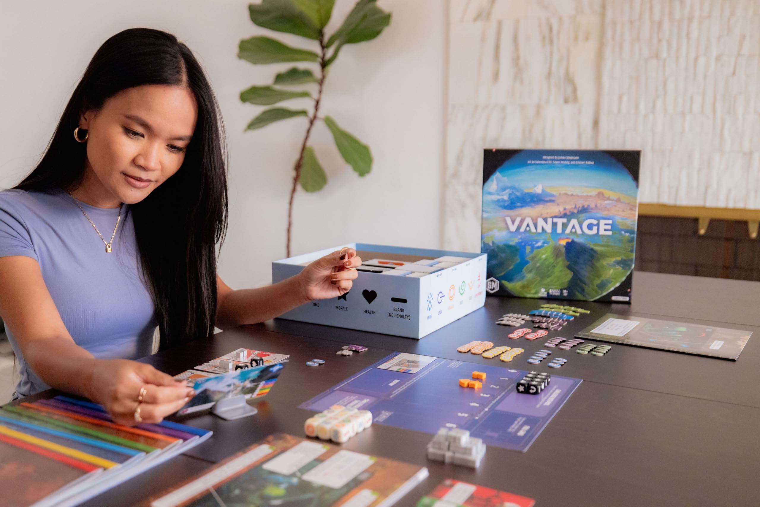 Stonemaier Games Vantage Cooperative Open World Board Game for Ages 14+ 3