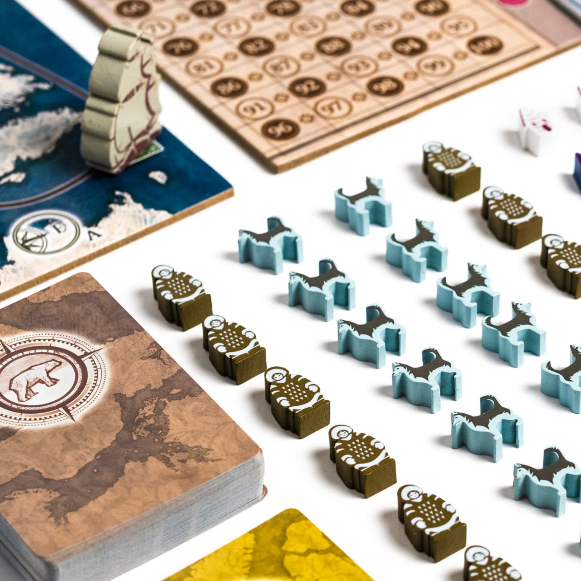 2Tomatoes Games Through Ice and Snow Arktis-Erkundungsbrettspiel 12