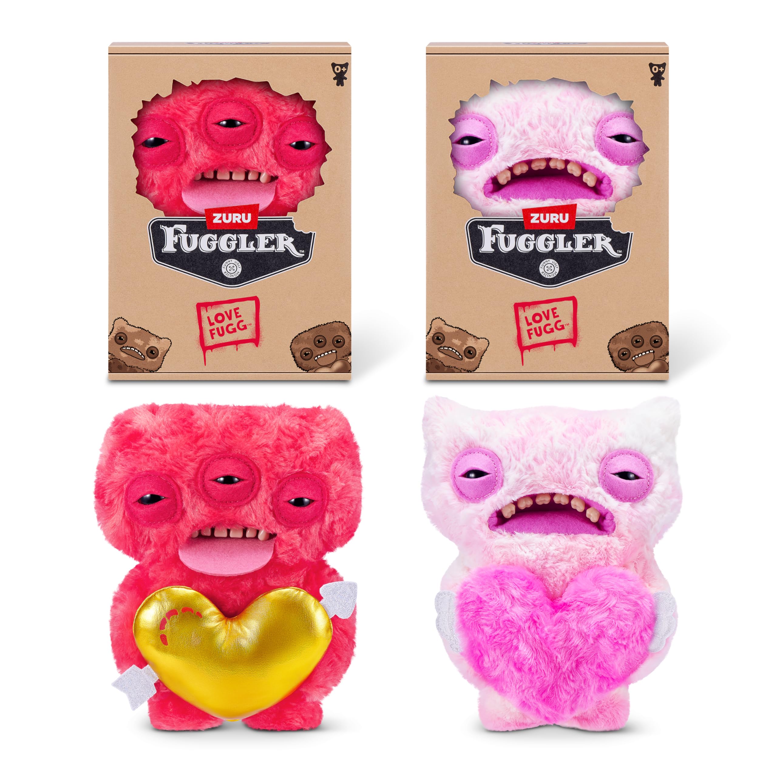 Fuggler Love Fugg 9-Inch Plush (2 Pack) by ZURU