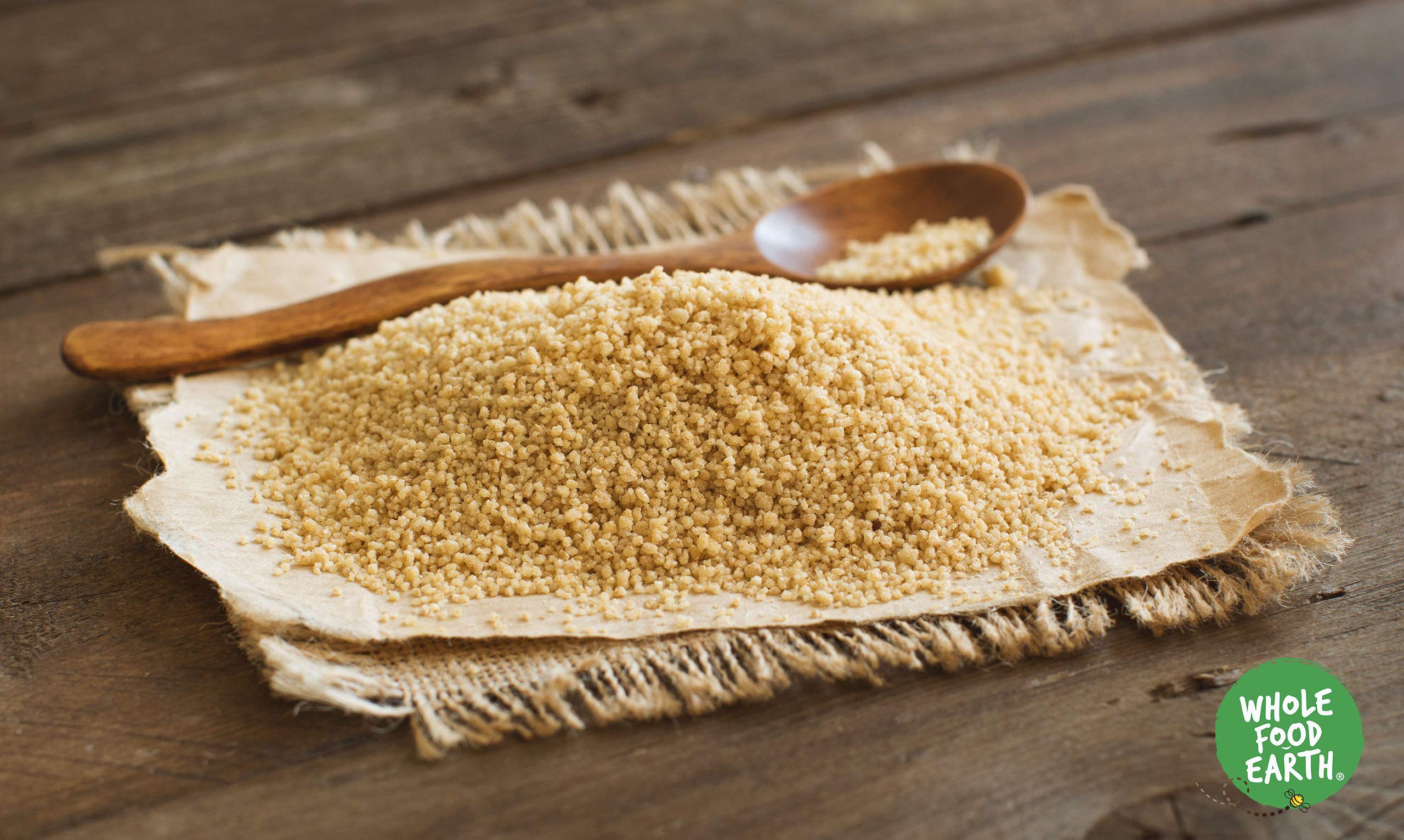 Wholefood Earth Giant Couscous - 250g | GMO Free | Natural | Vegan Friendly 3