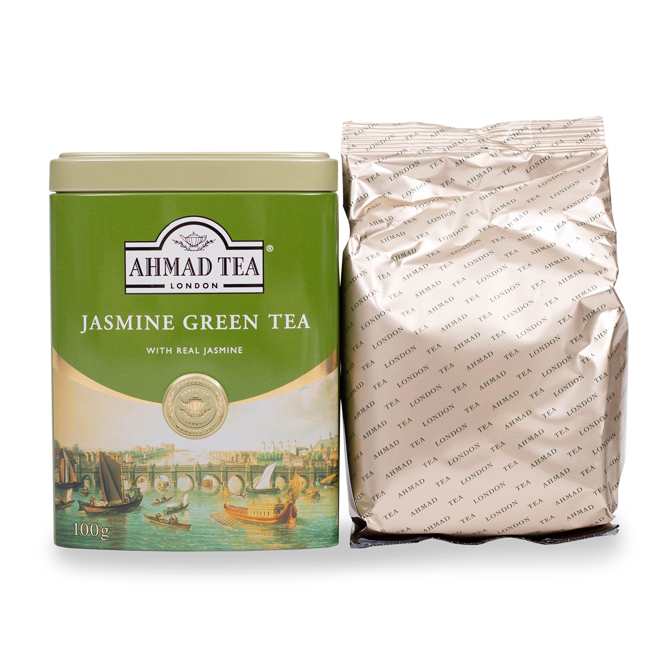 Ahmad Tea - English Scene Jasmine Grüner Tee (100 g) 12