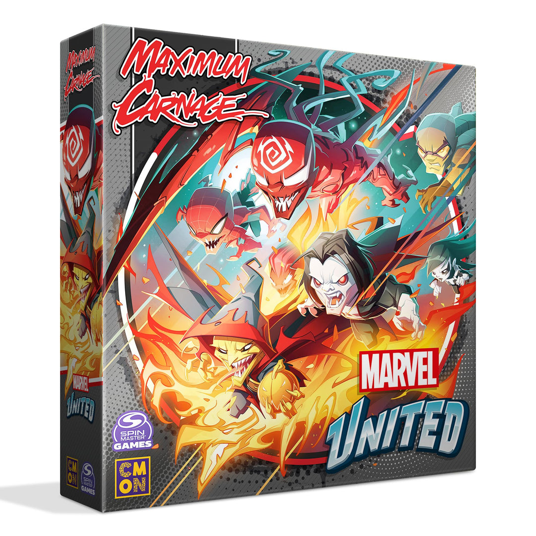 CMON Marvel United: Maximum Carnage Expansion – Strategy Board Game with Miniatures