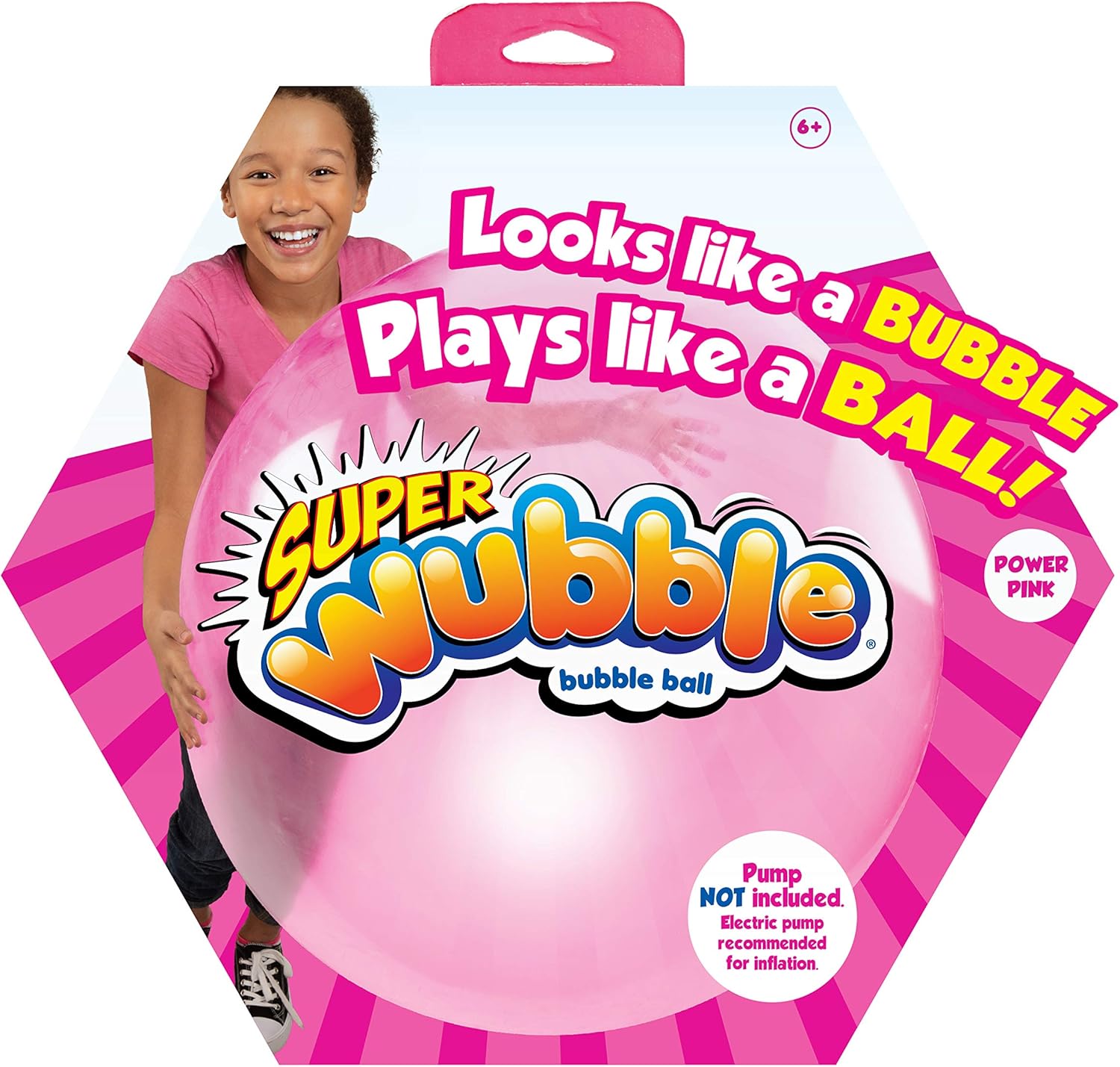 Wubble Super Bubble Ball - Squishy Stretchy Outdoor Toy for Ages 6+ 1