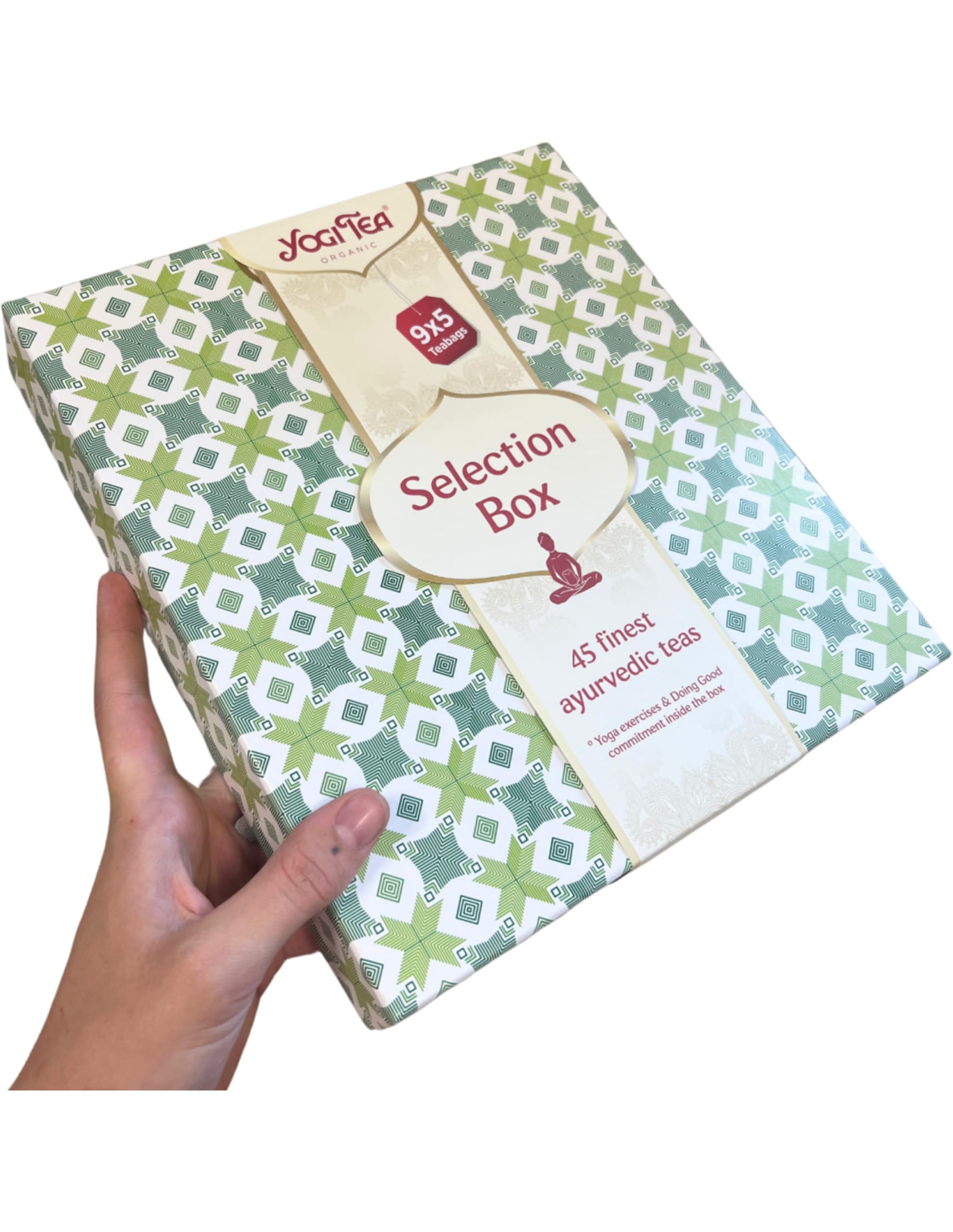 YOGI TEA - Yoga Selection Box Organic Herbal Tea Multipack with 45 Tea Bags 3