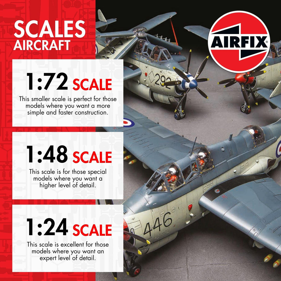 Airfix A55002 Red Arrows Hawk Model Kit - Beginner Plane Building Set for Ages 8+