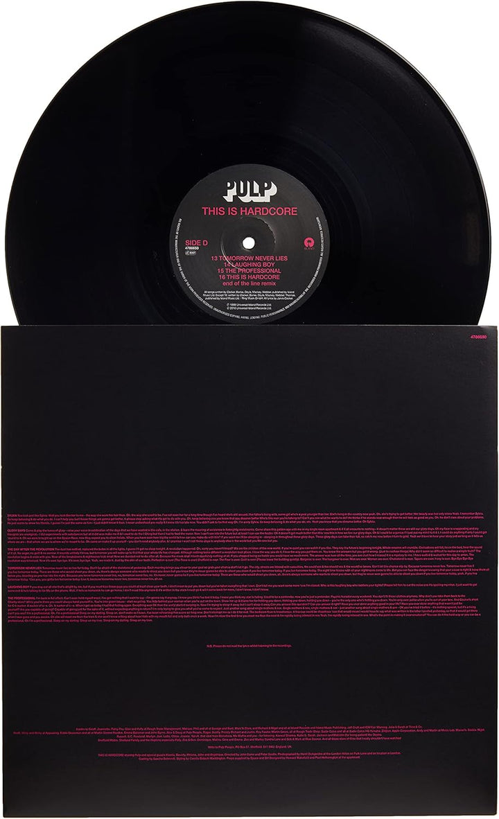 Pulp - This Is Hardcore - Double LP Vinyl