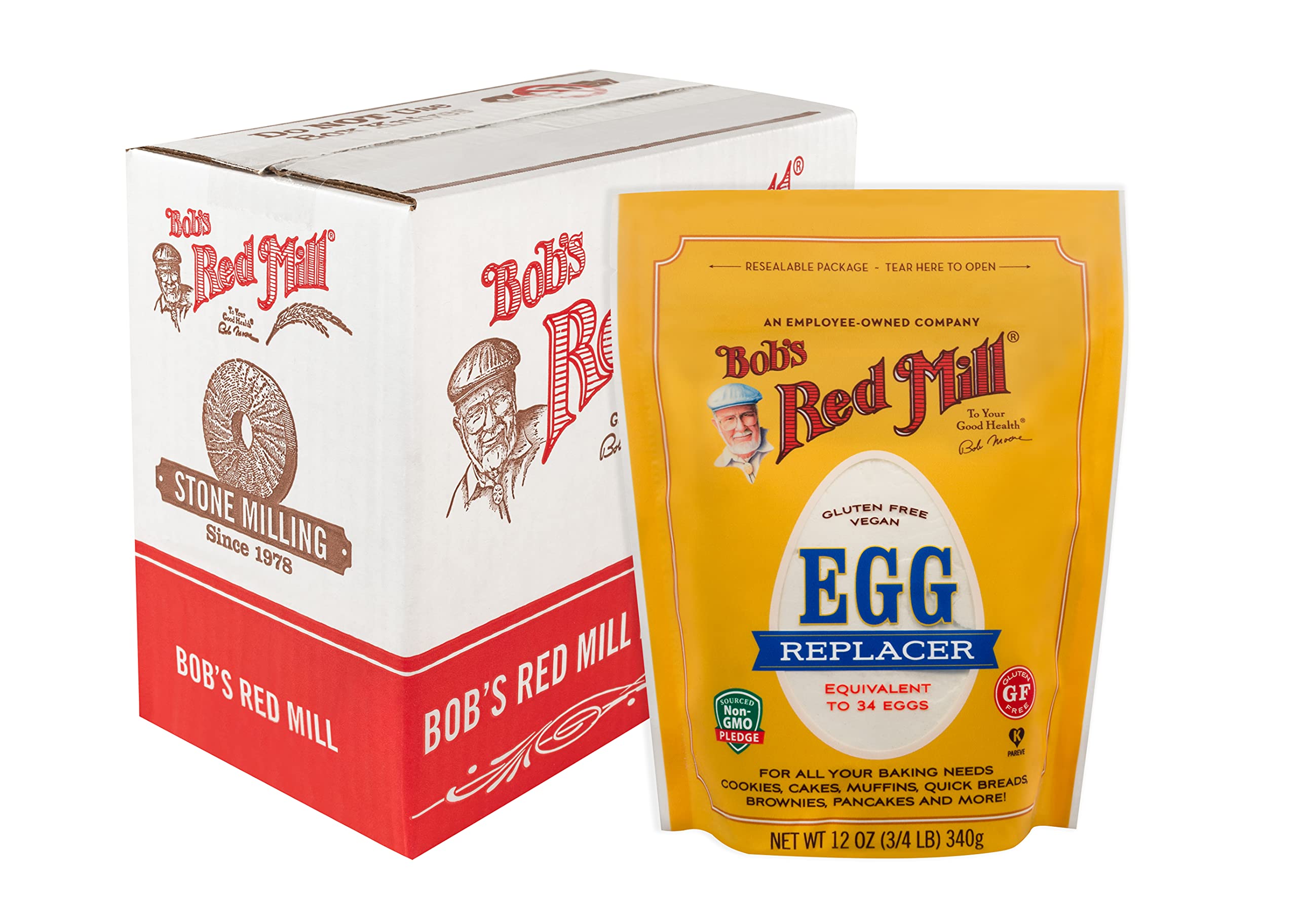 Bob's Red Mill Gluten Free Vegan Egg Replacer, Non-GMO, 340 g 1