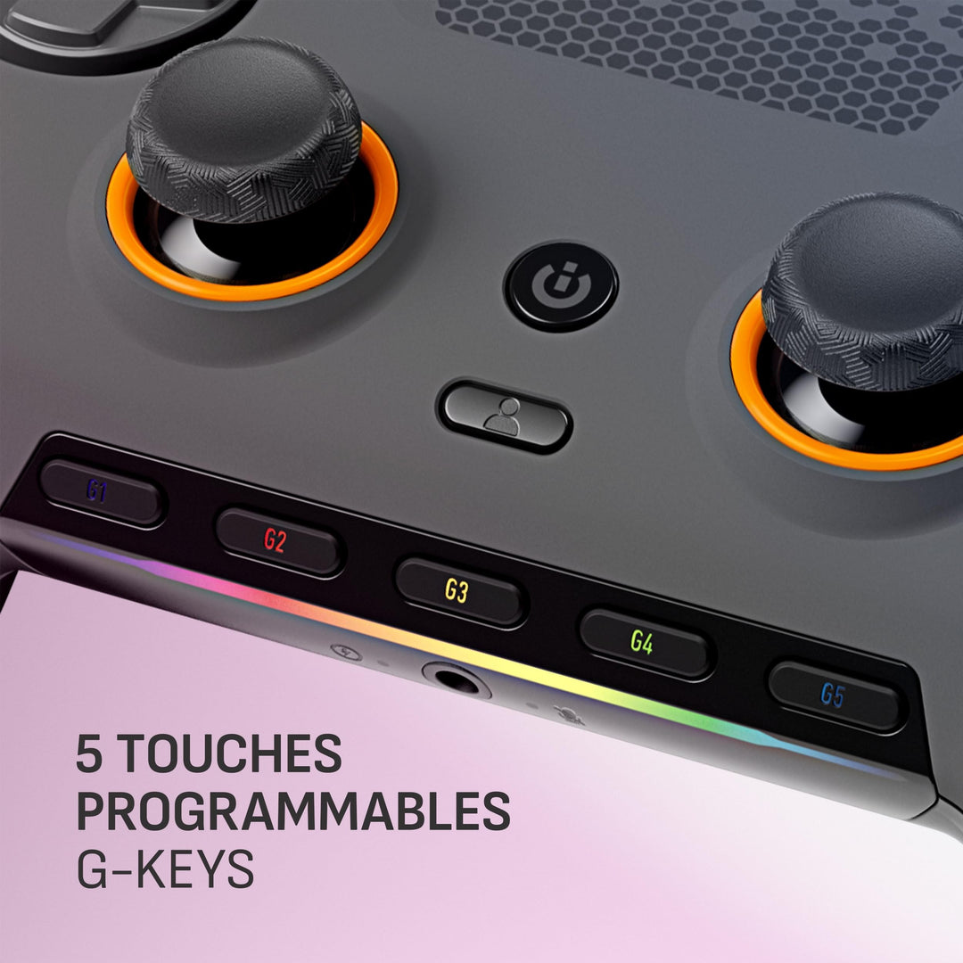 SCUF Envision Pro Wireless V2 (2025) PC Gaming Controller – Hall Effect Anti-Drift, RGB, Remappable Paddles