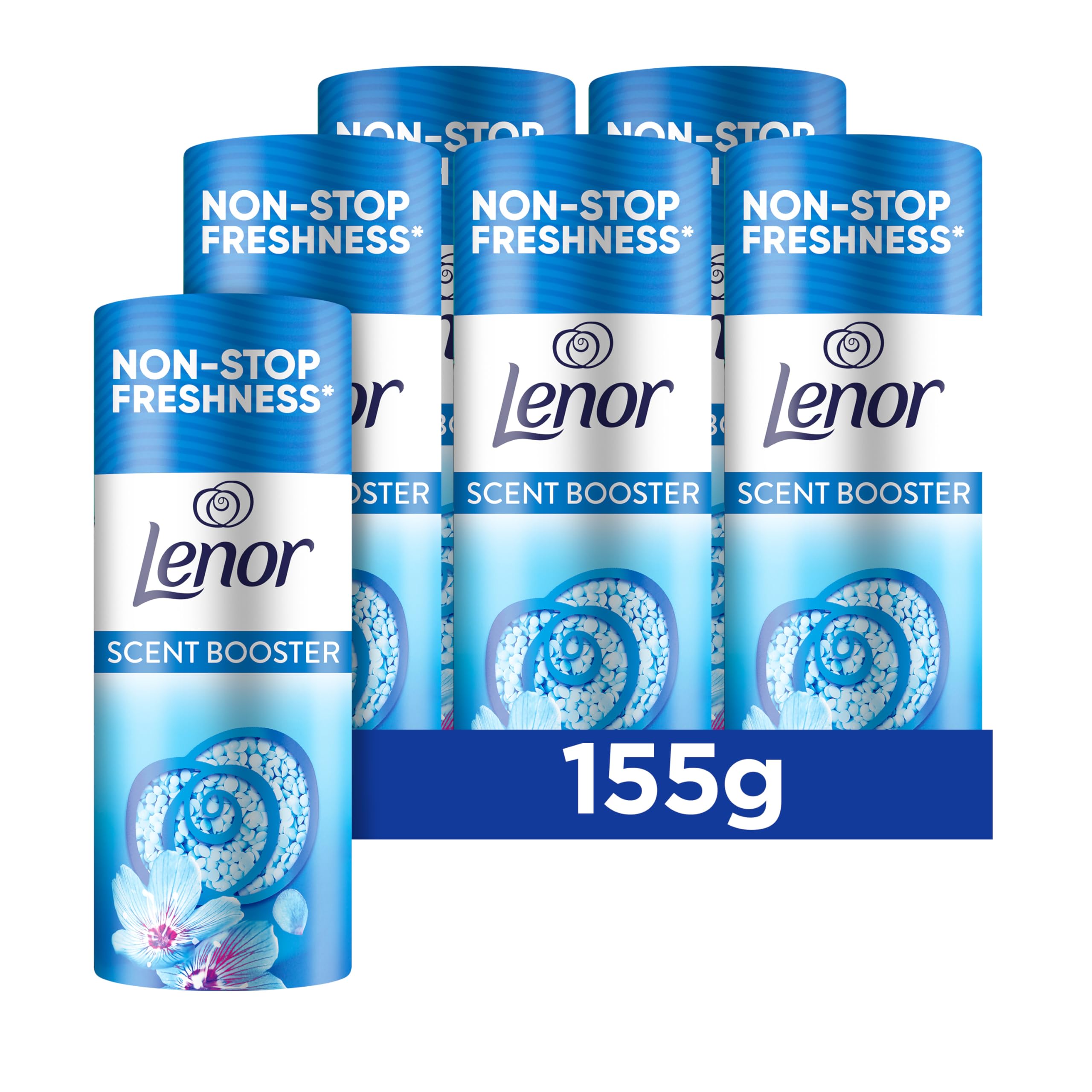 Lenor Spring Awakening Laundry Scent Booster Beads - 6 Pack x 155g | 930g Total | Long-Lasting Freshness 1