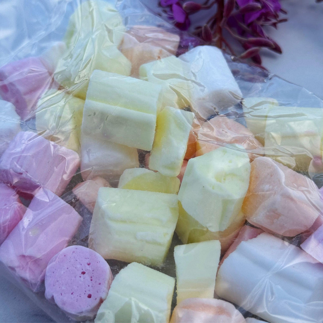 Stewart's Edinburgh Rock Pieces, 125g – Traditional Scottish Sweet with Fruity Flavours