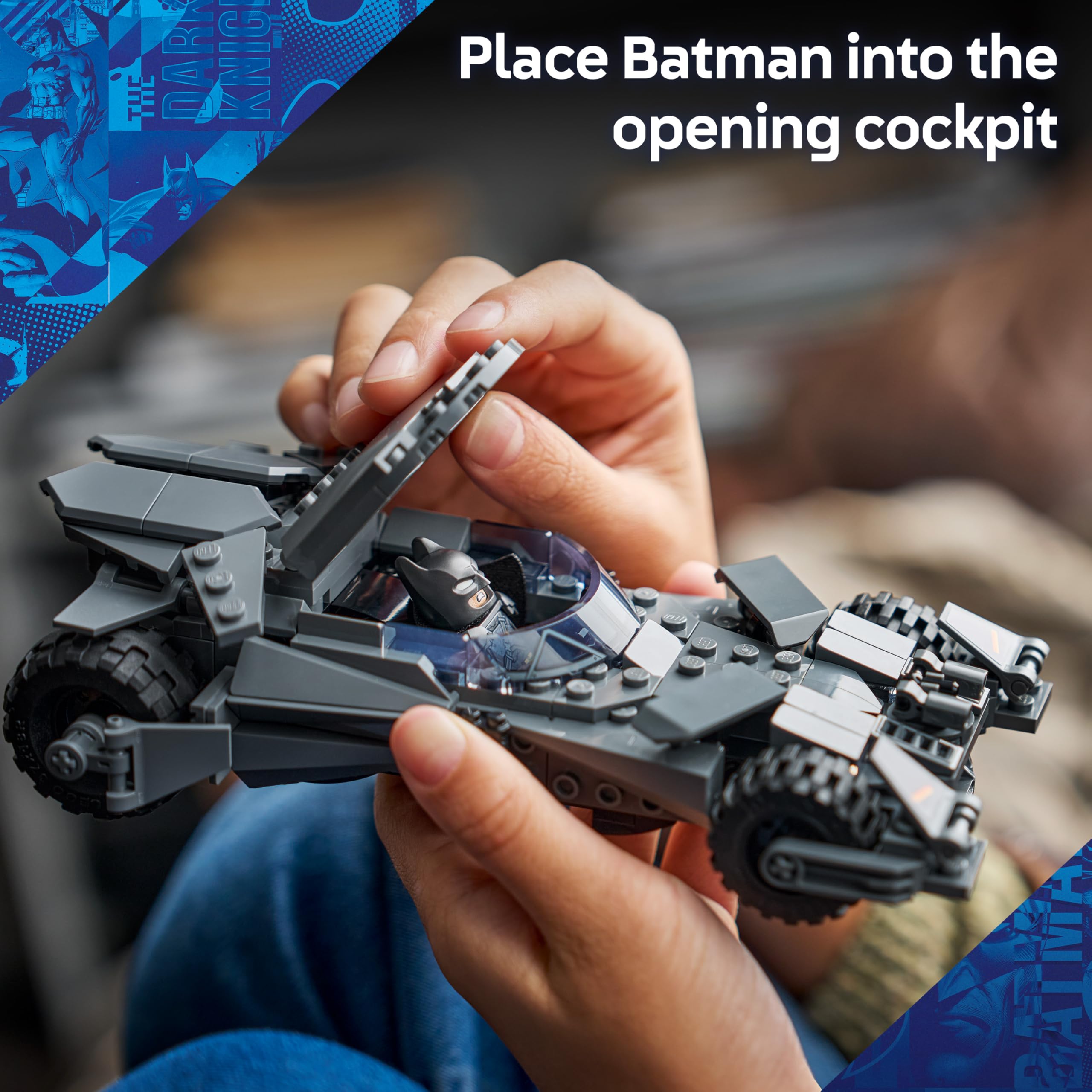 LEGO DC Batman v Superman Batmobile Car Toy Set 76331 for Ages 9+ 3