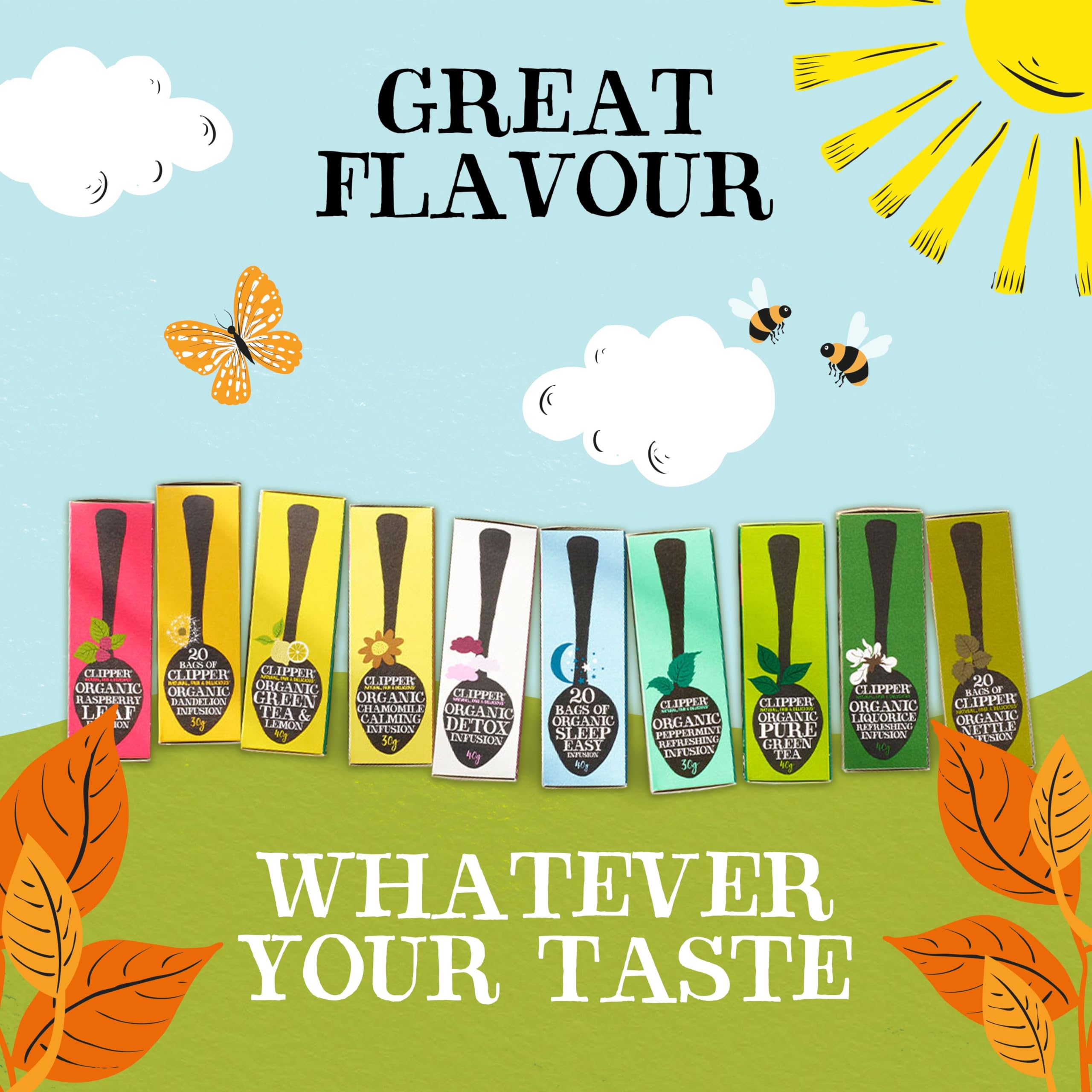 Clipper - Organic Restoring Roots Ginger & Turmeric Tea Bags | 20 Infusions 15