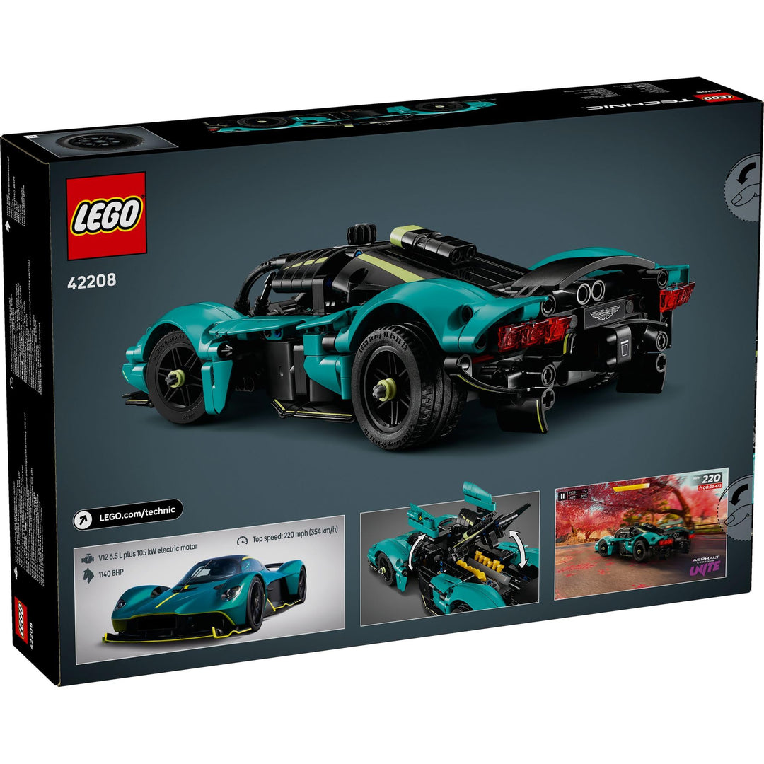 LEGO Technic Aston Martin Valkyrie Buildable Car Model Kit - 707-Piece Vehicle Toy for Kids 9+