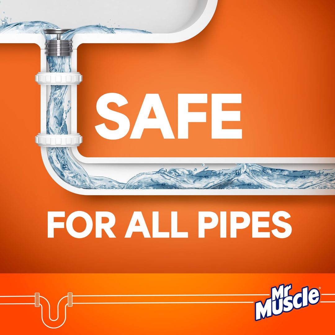 Mr Muscle - Power Gel Drain Unblocker Sink & Drain Cleaner