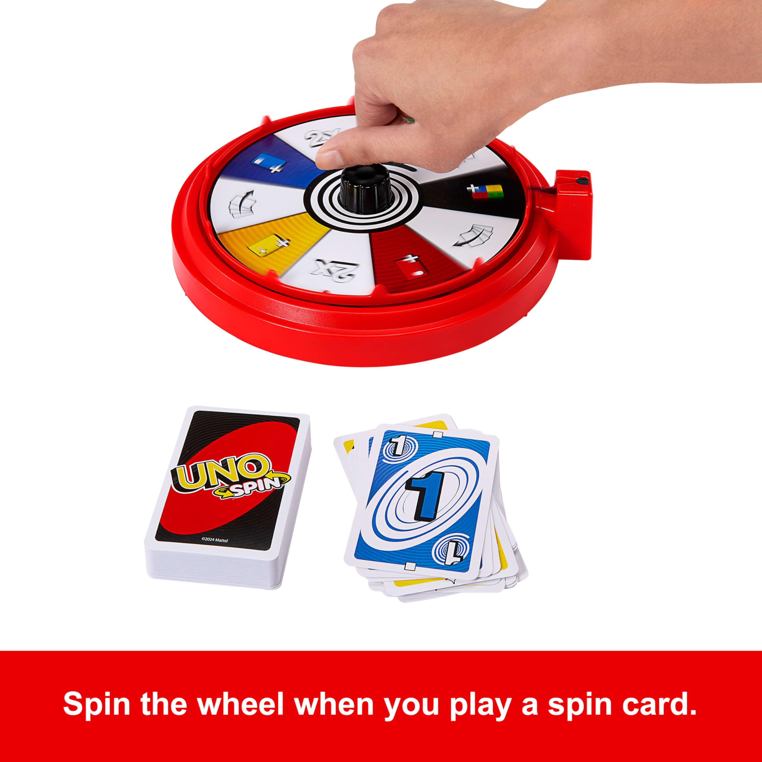 Mattel UNO Spin-Kartenspiel 5
