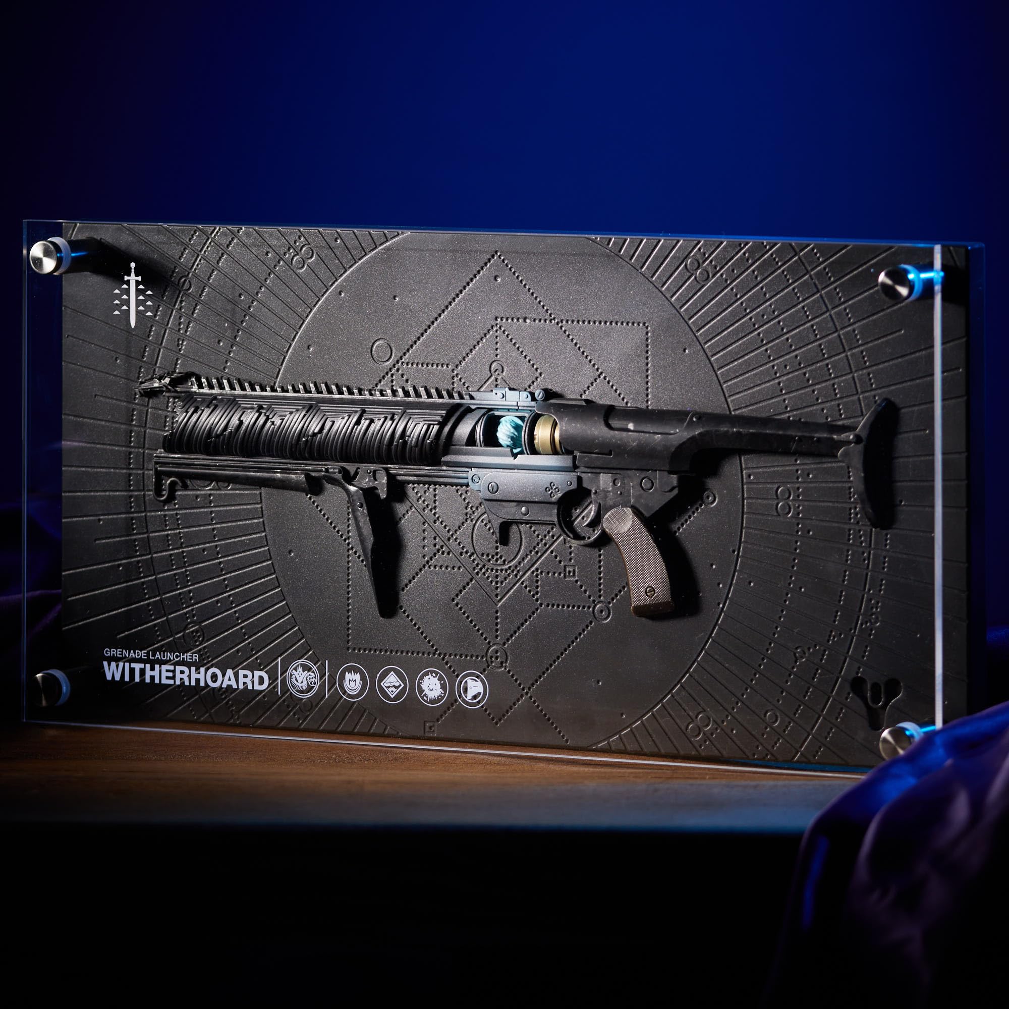 Numskull Witherhoard Exotic Weapon Replica Plaque Limited Edition Destiny Collectible 3