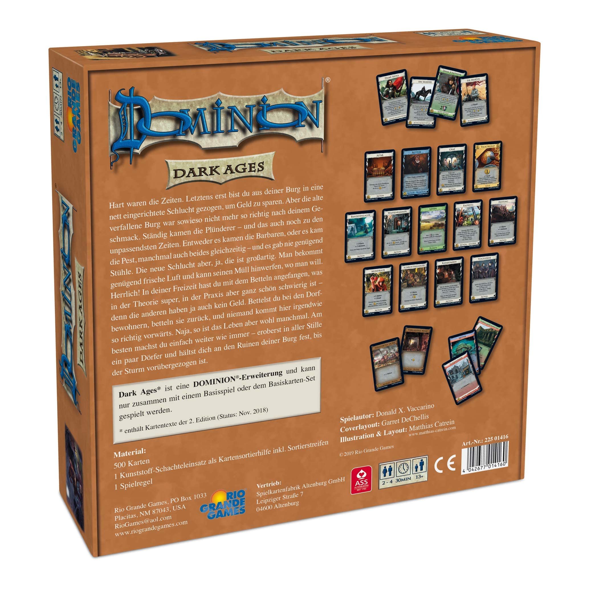 Rio Grande Games Dominion Dark Ages Kartenspiel 5
