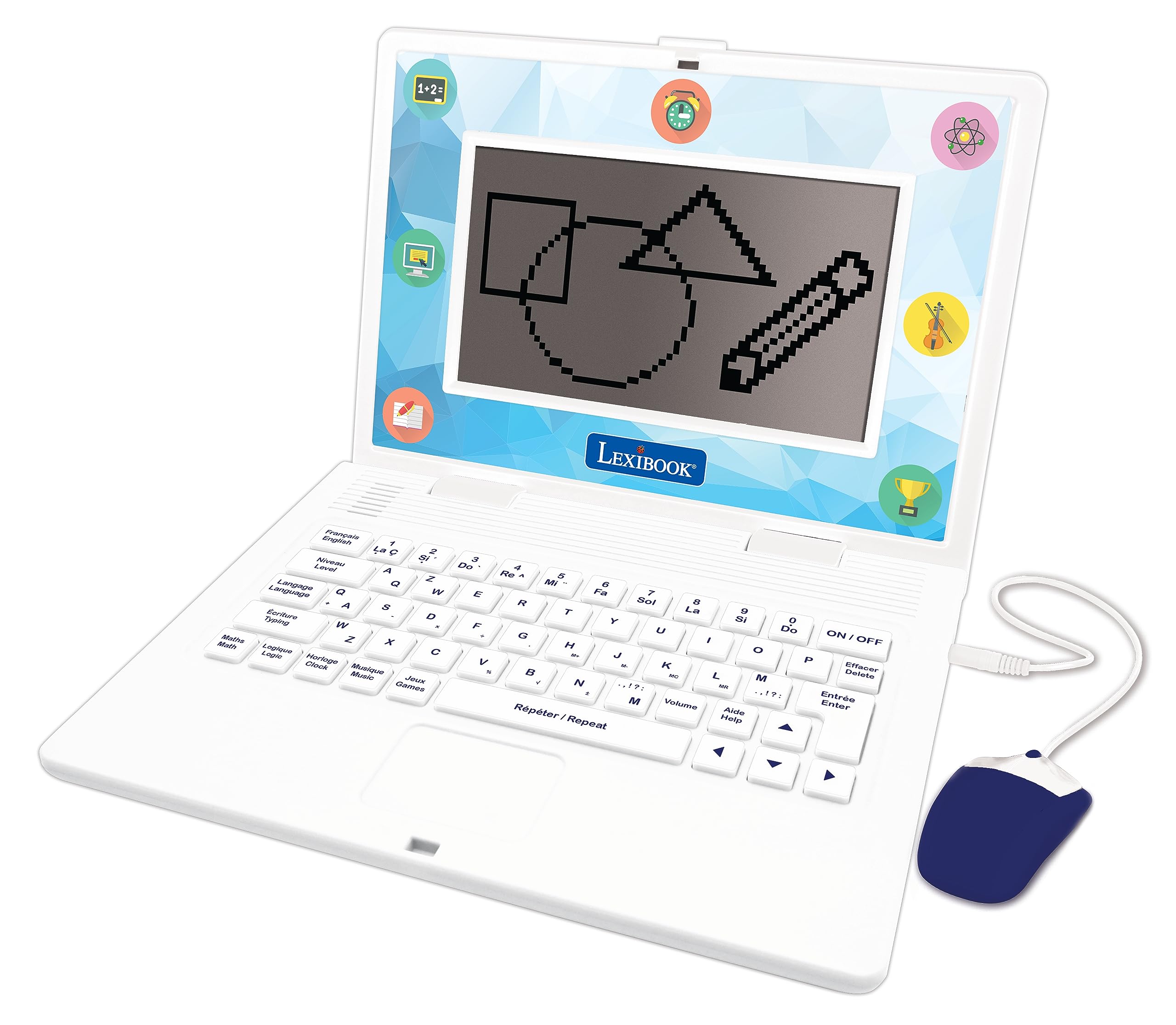 Lexibook Bilingual Educational Laptop - Spanish/English Learning Toy for Kids