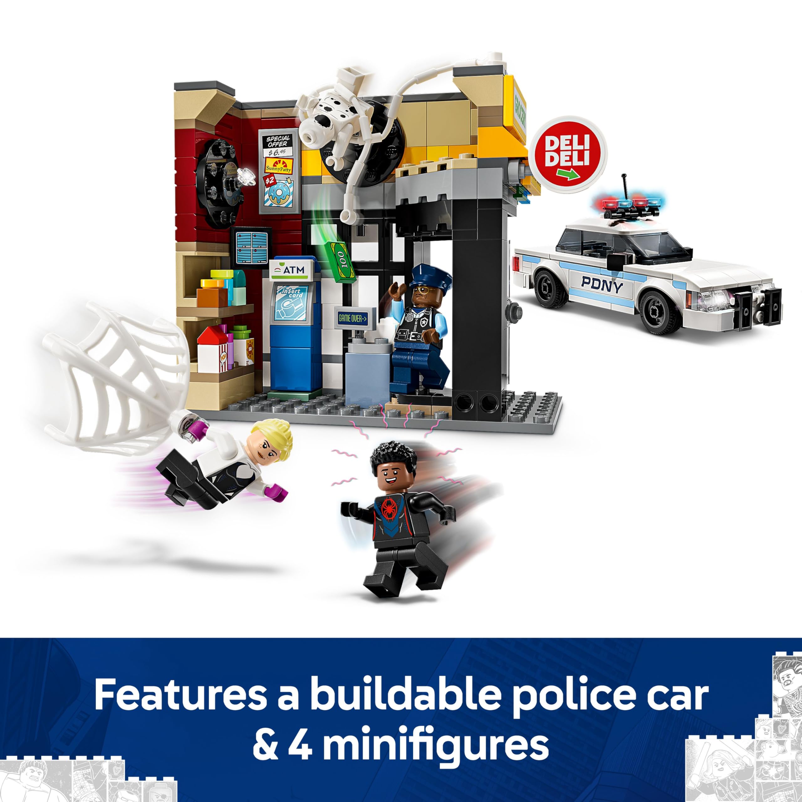 LEGO Marvel Spider-Verse: Miles Morales vs. The Spot Building Set 76311 | Ages 9+ 5