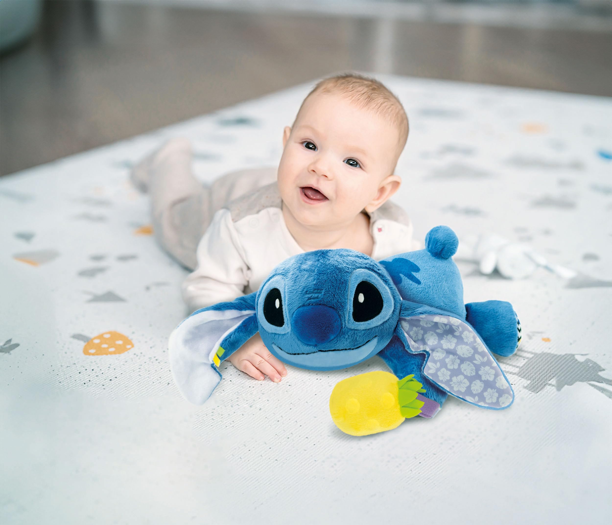 Clementoni Disney Baby Stitch Musical Plush - Educational Electronic Toy for Toddlers, 0 Months & Up 15