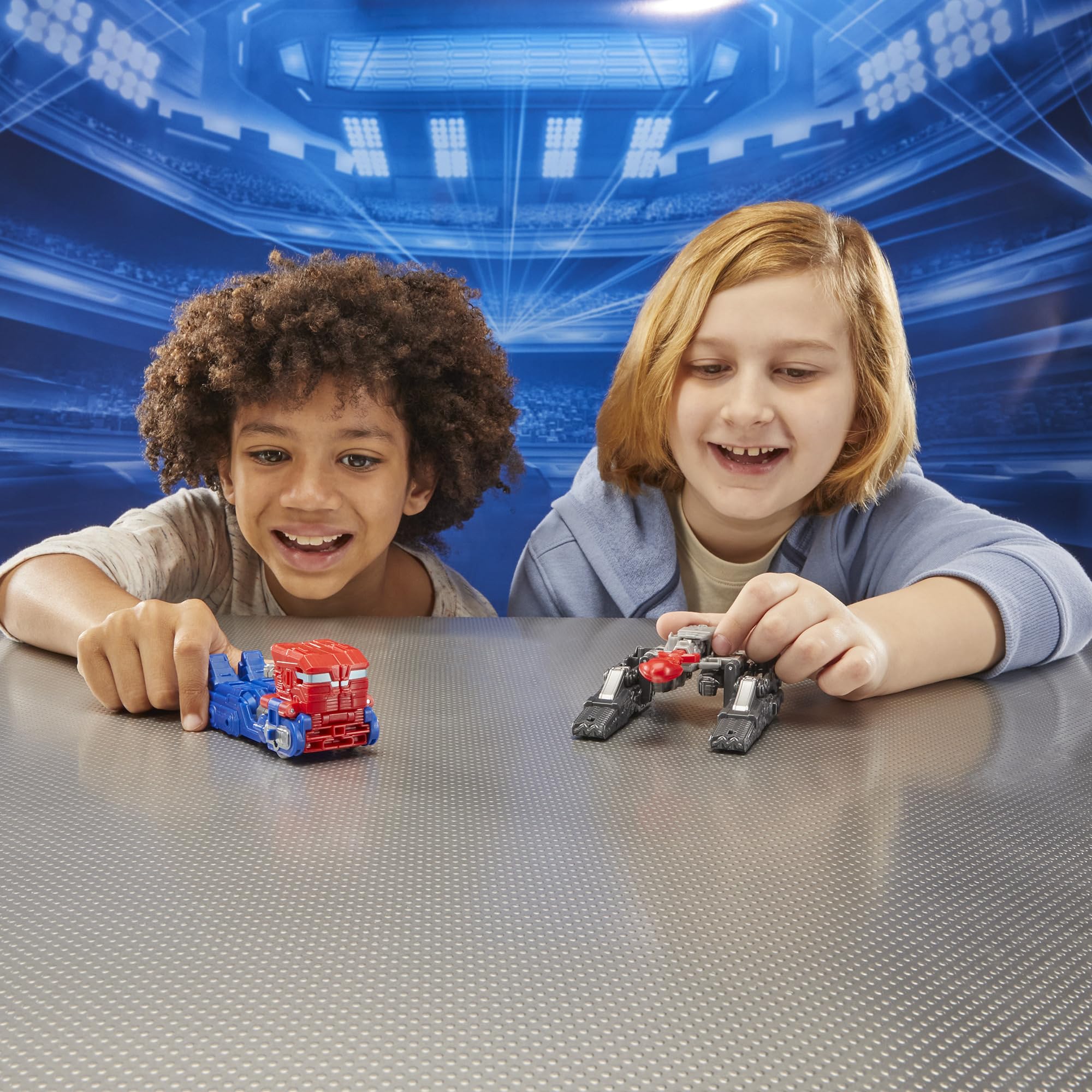 Transformers One Robot Battlers Optimus Prime & Megatron 2-Pack | 11cm Figures | Ages 6+ 7