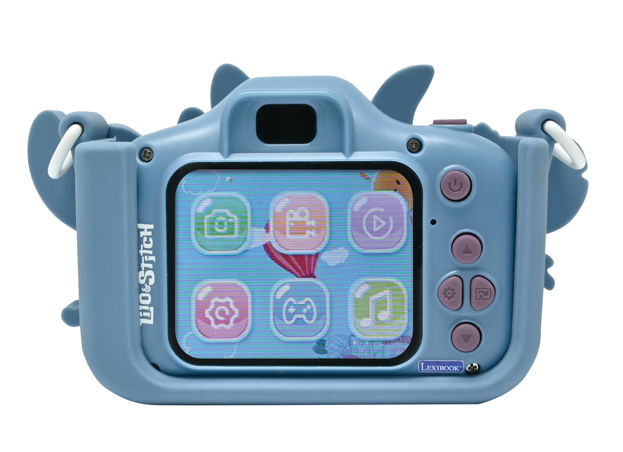 Lexibook DJ078D Disney Stitch 4-in-1 Kids Digital Camera with 8GB Card, MP3 Player & Games 7
