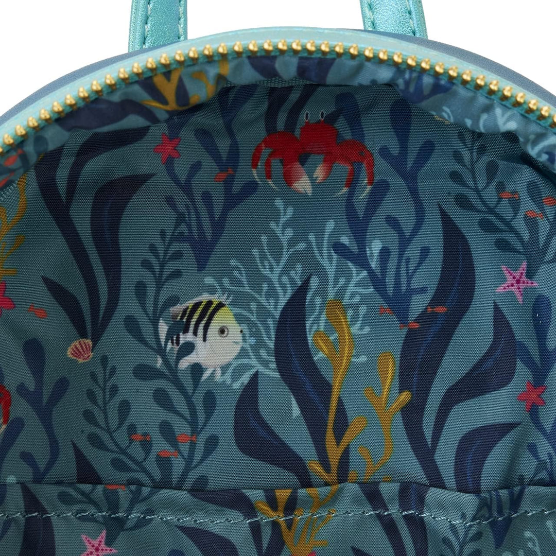 Loungefly Disney Little Mermaid Ariel Live Action Mini Backpack
